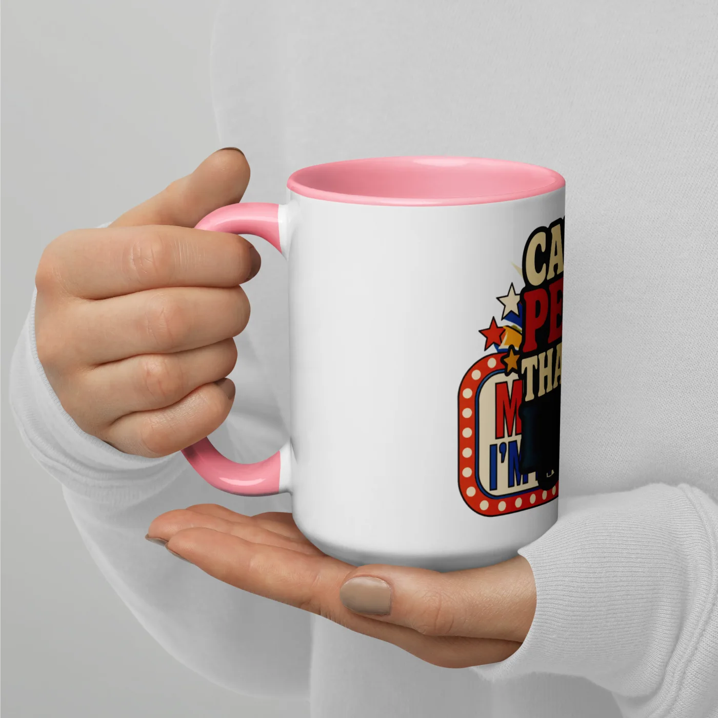 Color Inside Coffee Mug, Can I Pet That Dog, Simple Leash, Dog Lover Gift