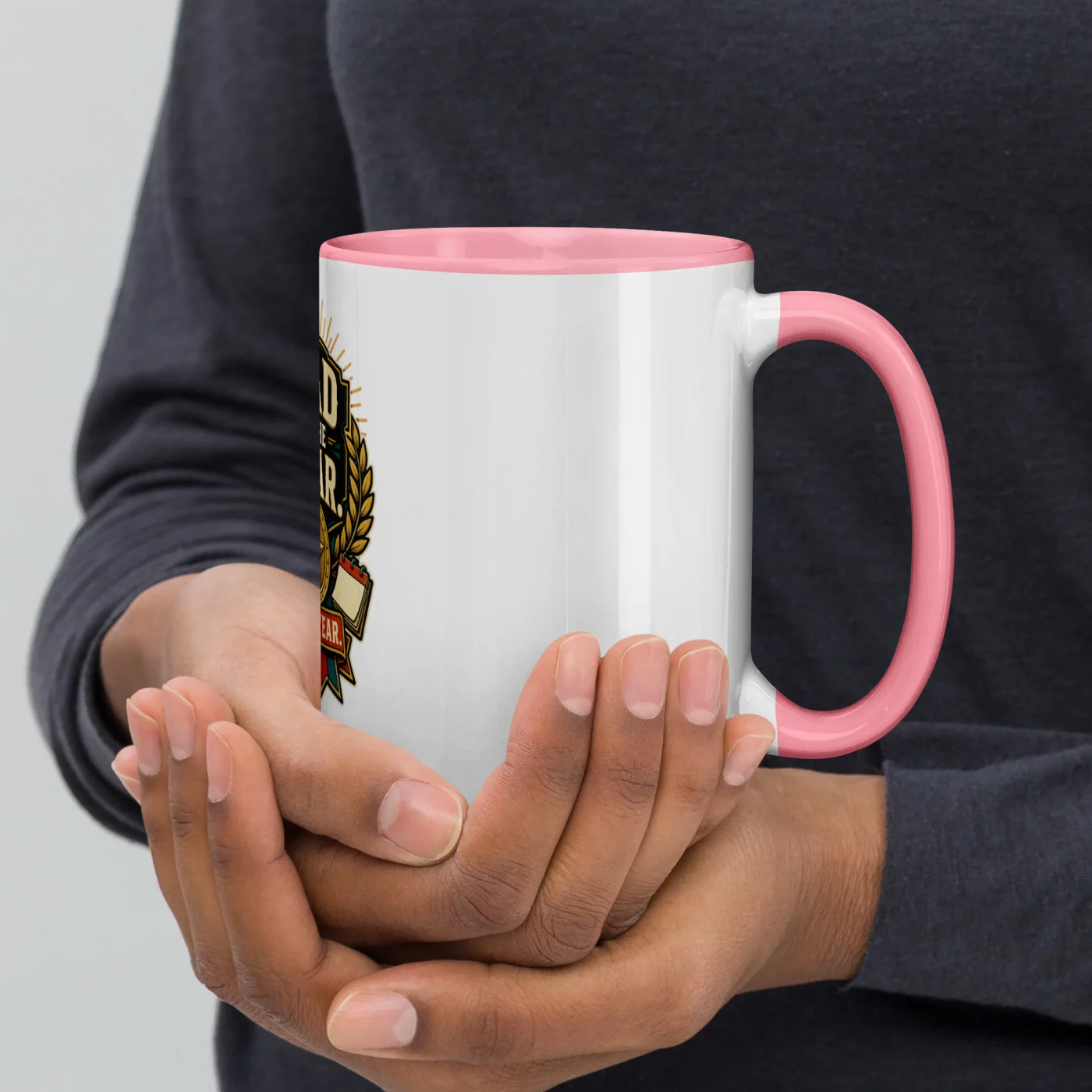Color Inside Coffee Mug, Dad Of The Year. Every Year, Dad Gift
