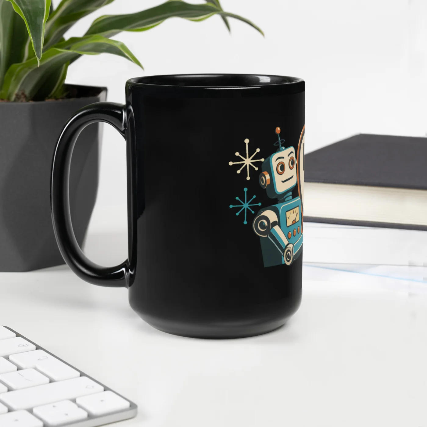 Black Coffee Mug, Statement Robot: If AI Said It, I Meant It