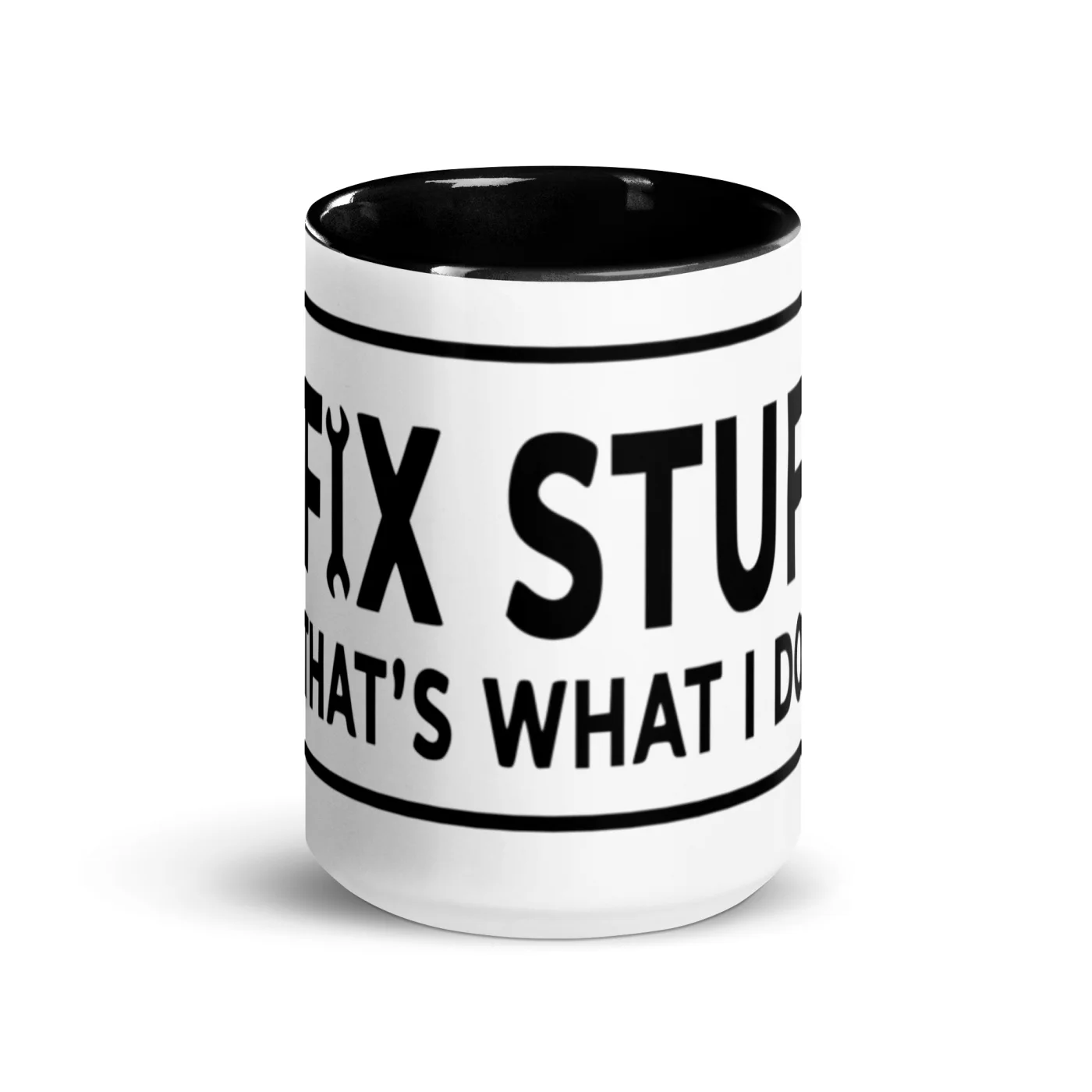 I Fix Stuff Coffee Mug, Handyman Mechanic DIYer Gift