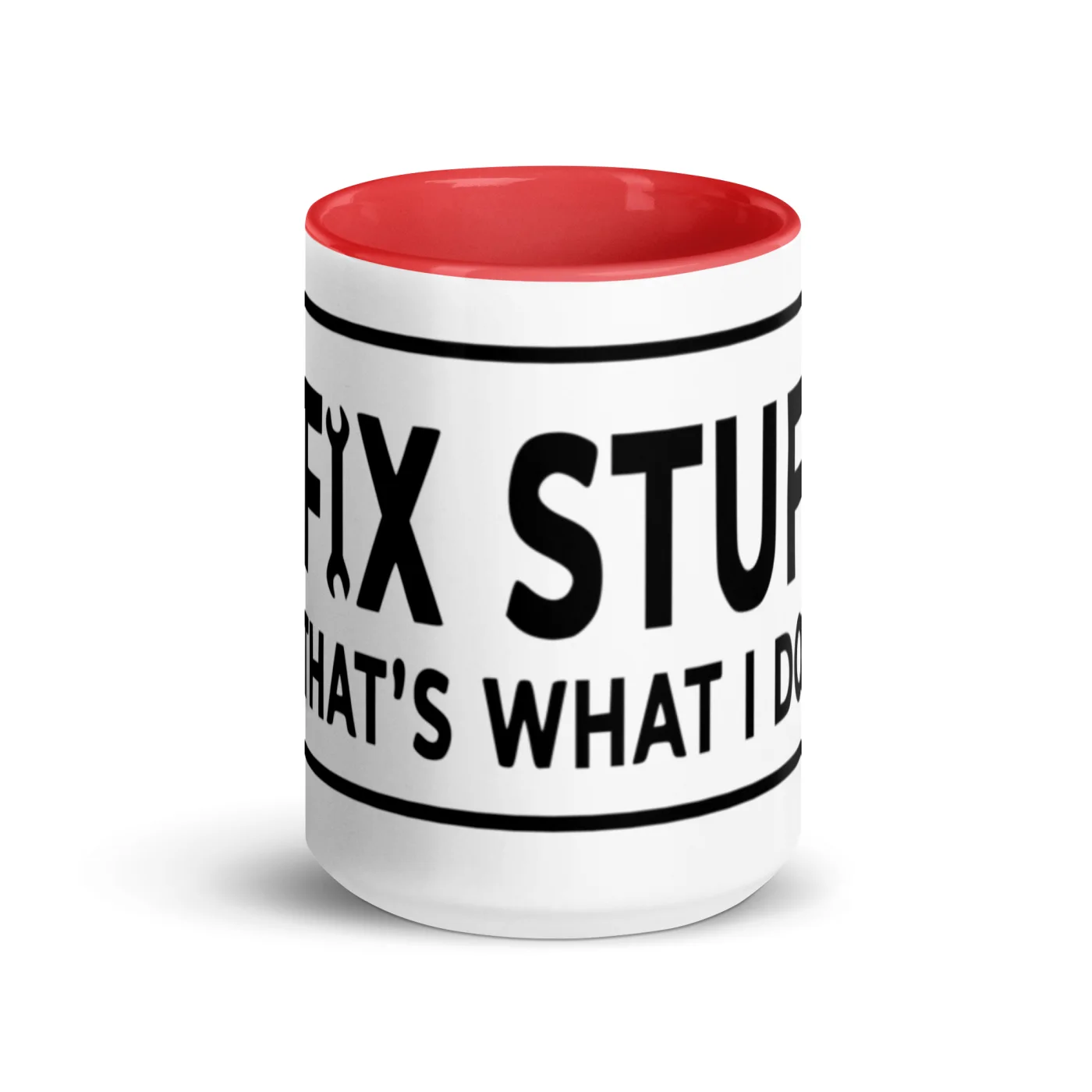 I Fix Stuff Coffee Mug, Handyman Mechanic DIYer Gift