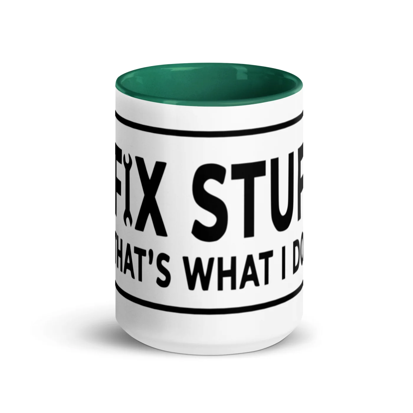 I Fix Stuff Coffee Mug, Handyman Mechanic DIYer Gift