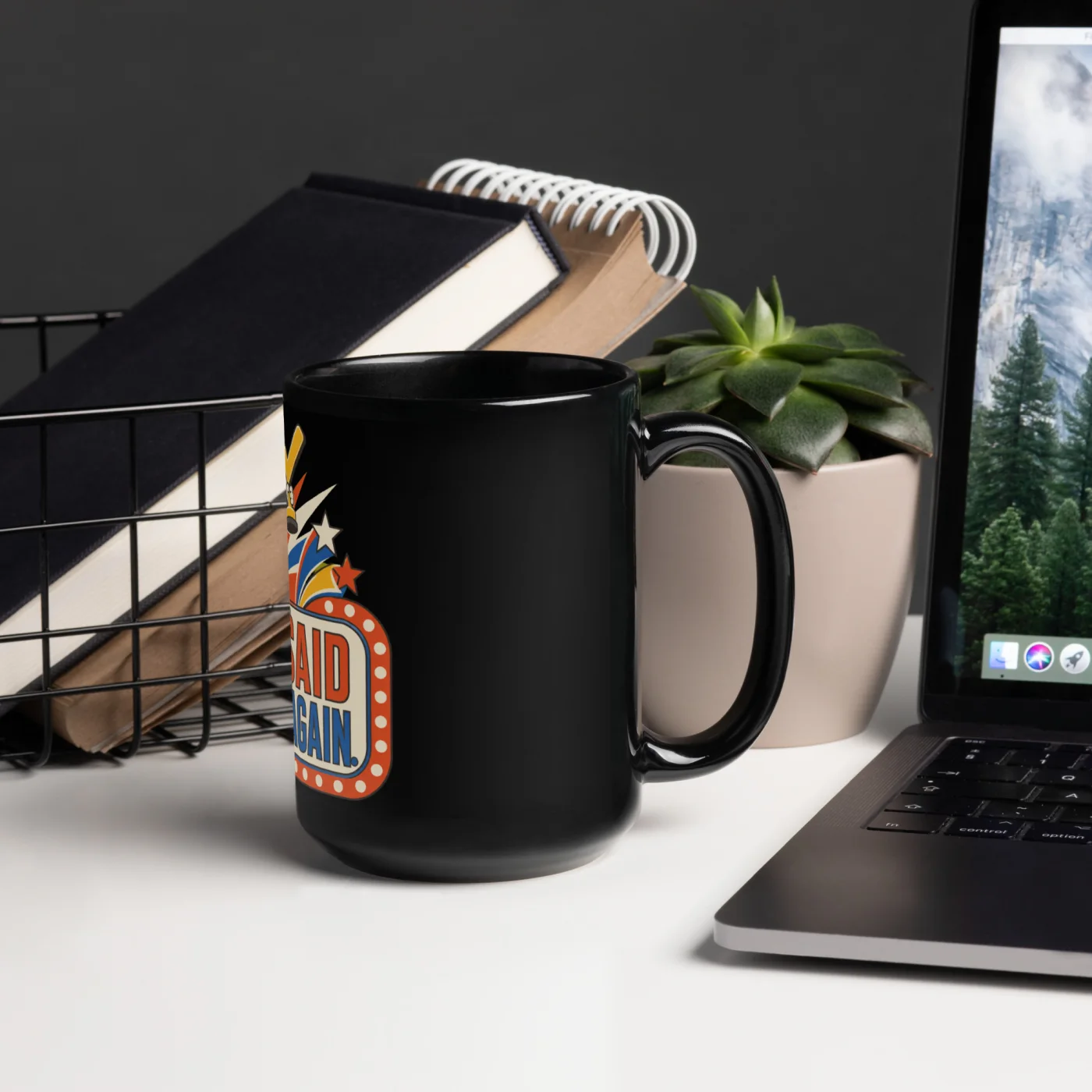 Black Coffee Mug, Champion Robot: My AI Said I'm Right Again