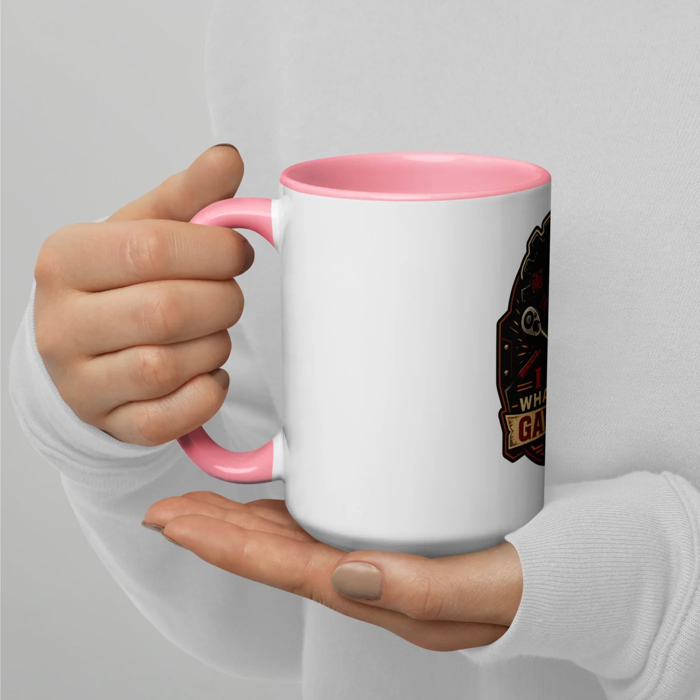 Color Inside Coffee Mug, I Fix What You Gave Up On, Dad Gift
