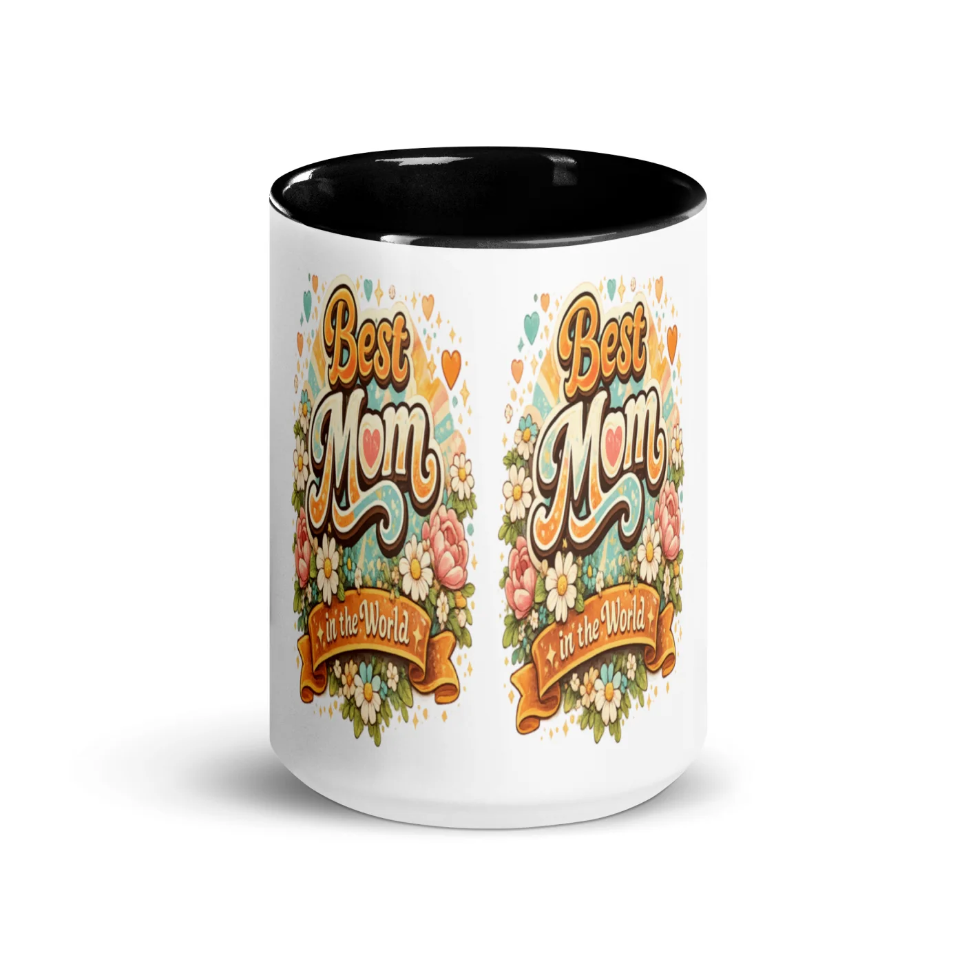 Best Mom Mug – Mother’s Day Gift, Floral Coffee Mug, Gift for Mom, Cute Mom Mug