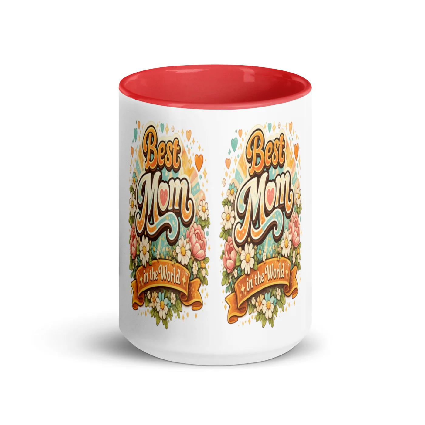 Best Mom Mug – Mother’s Day Gift, Floral Coffee Mug, Gift for Mom, Cute Mom Mug