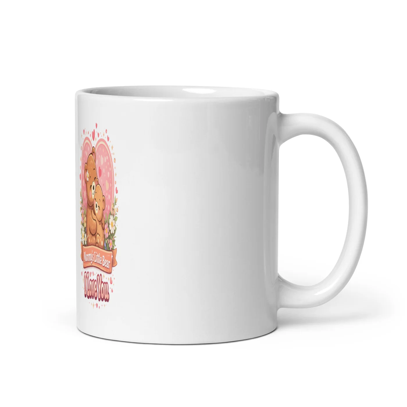 Mommy’s Little Bear Mug, Cute Mom Mug Gift, Mama Bear Coffee Cup, Mother’s Day Gift, New Mom Gift, Baby Shower Gift, I Love You Mom Mug