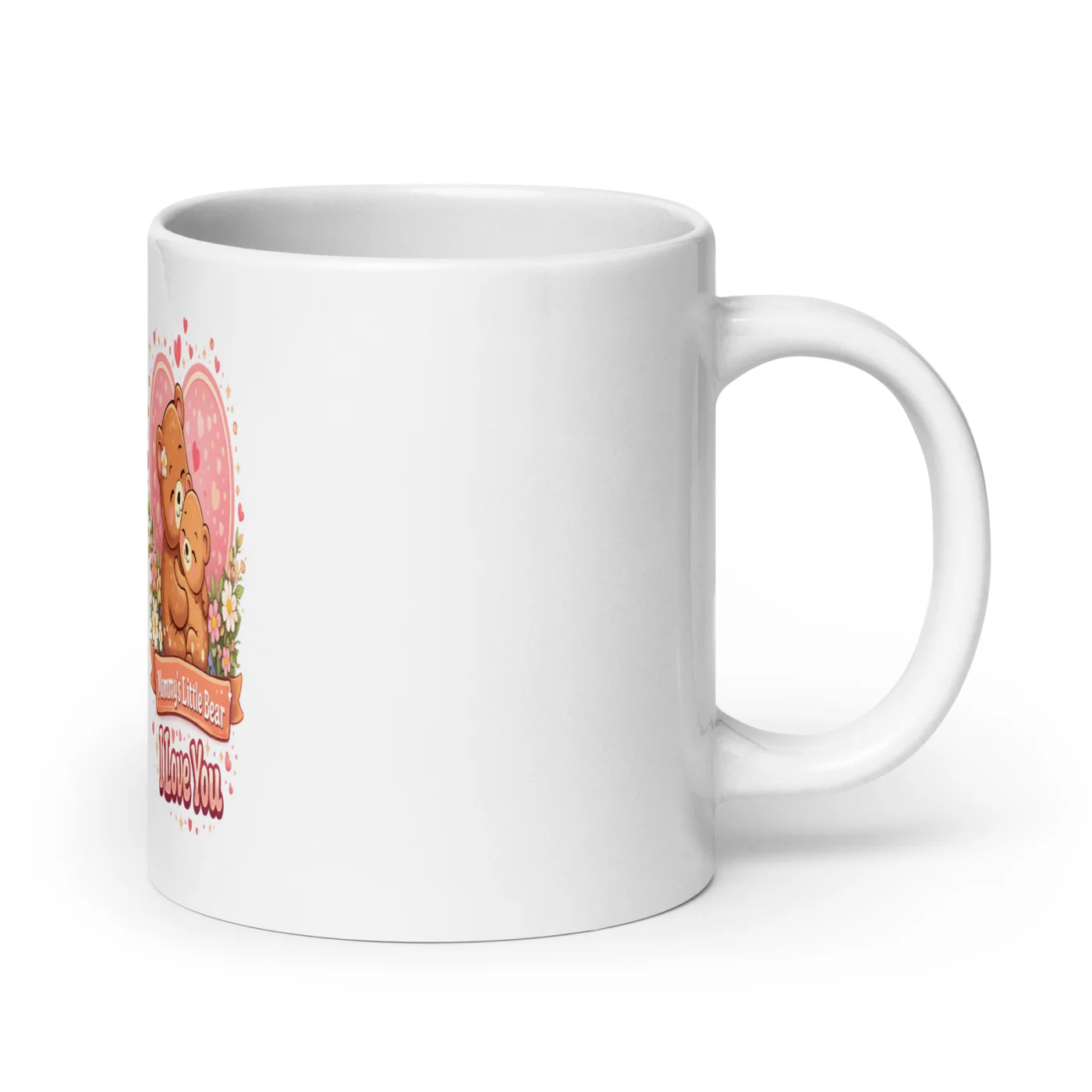Mommy’s Little Bear Mug, Cute Mom Mug Gift, Mama Bear Coffee Cup, Mother’s Day Gift, New Mom Gift, Baby Shower Gift, I Love You Mom Mug