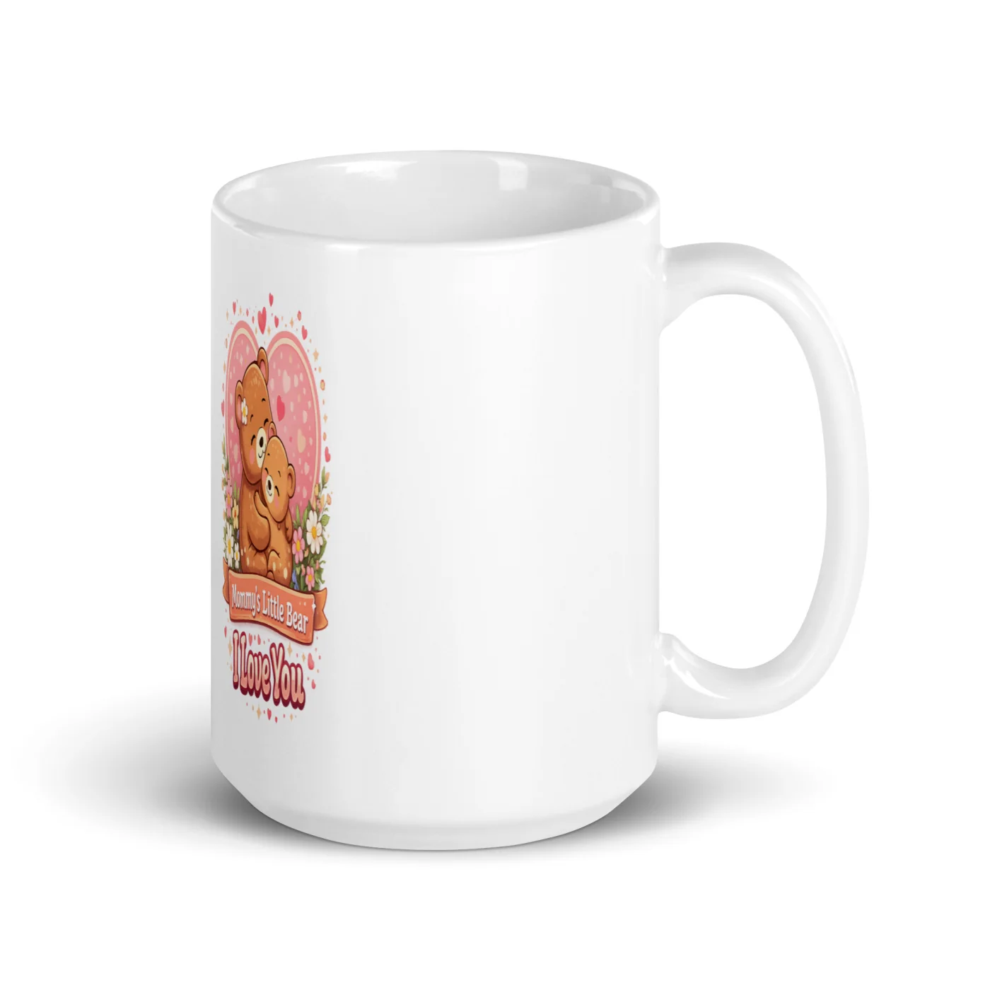 Mommy’s Little Bear Mug, Cute Mom Mug Gift, Mama Bear Coffee Cup, Mother’s Day Gift, New Mom Gift, Baby Shower Gift, I Love You Mom Mug