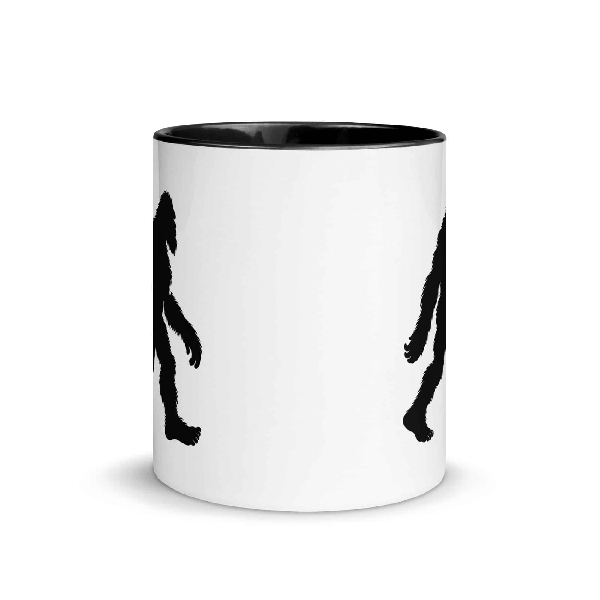 Walking Bigfoot Color Inside Coffee Mug