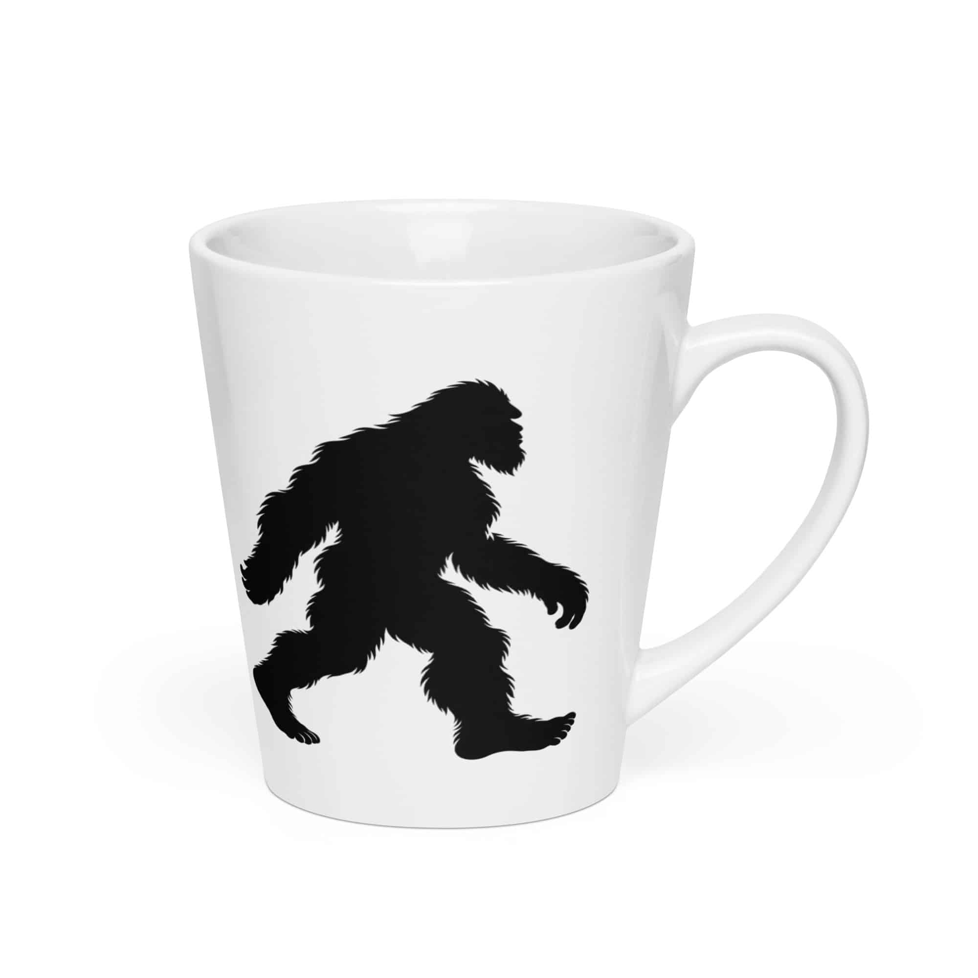 Walking Bigfoot Latte Mug