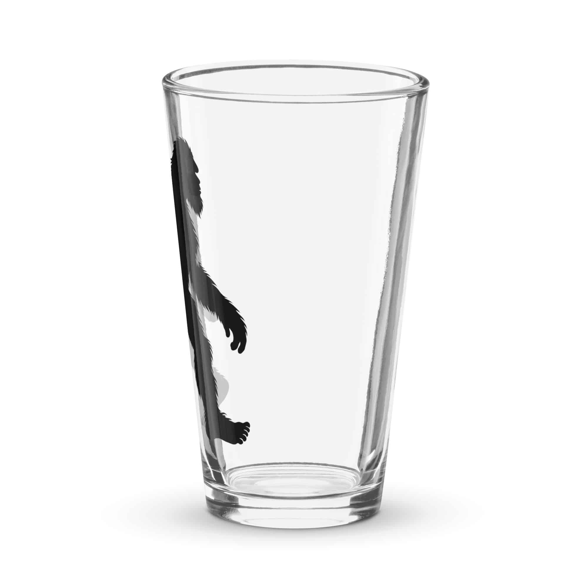Classic Walking Bigfoot Pint Glass