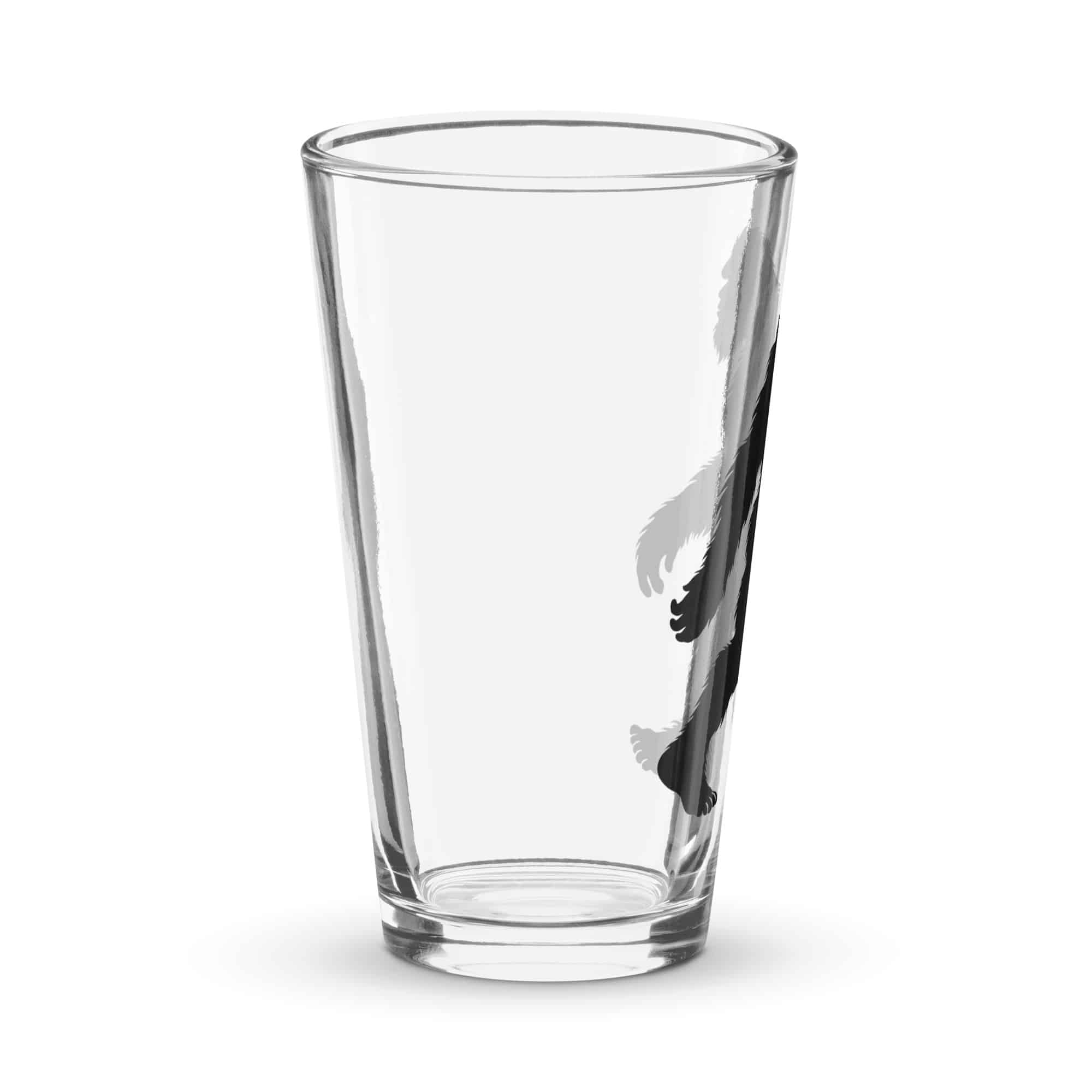 Classic Walking Bigfoot Pint Glass