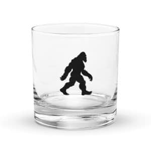 01 Classic Walking Silhouette Rocks Glass - 10.5 oz - Main