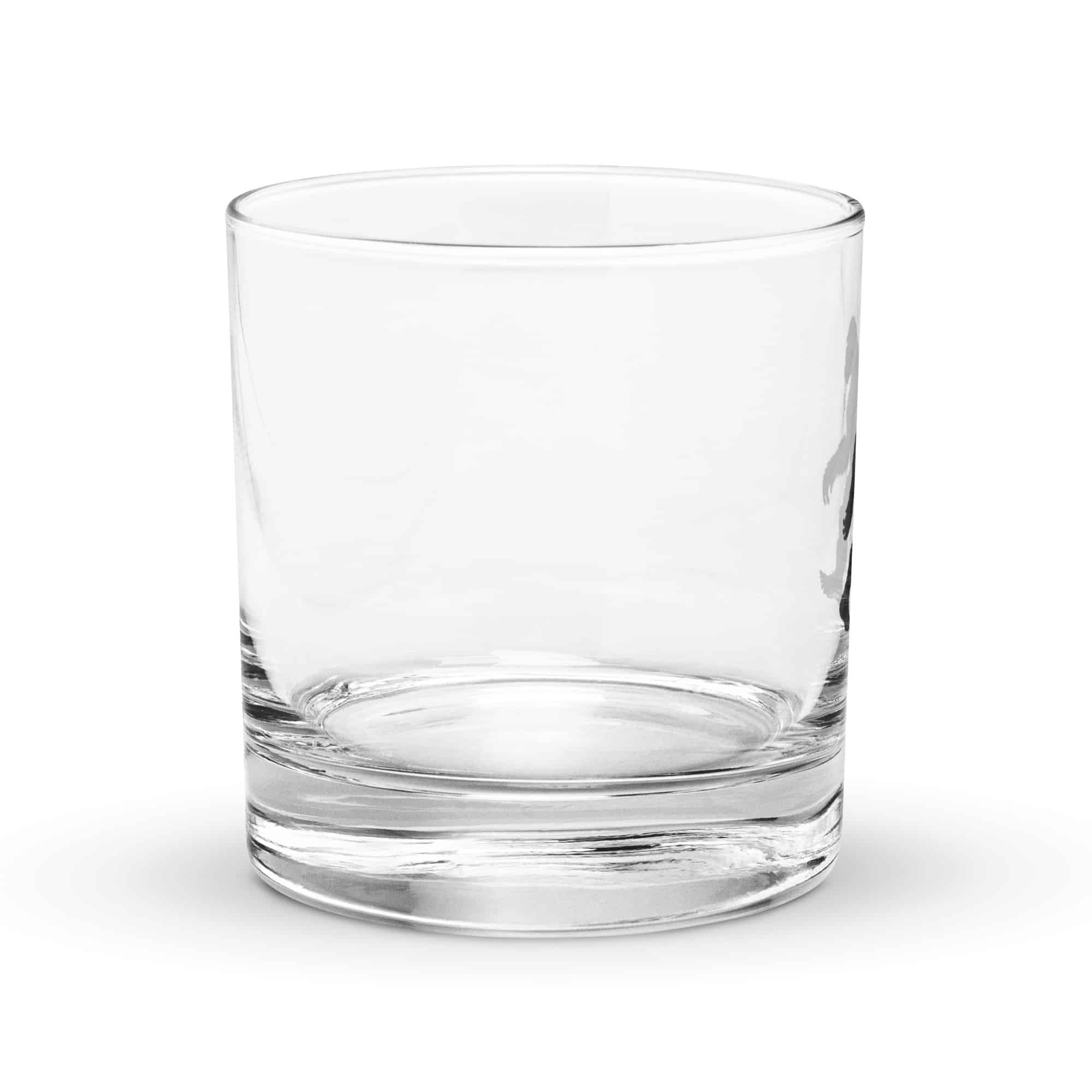 Classic Walking Bigfoot Rocks Glass