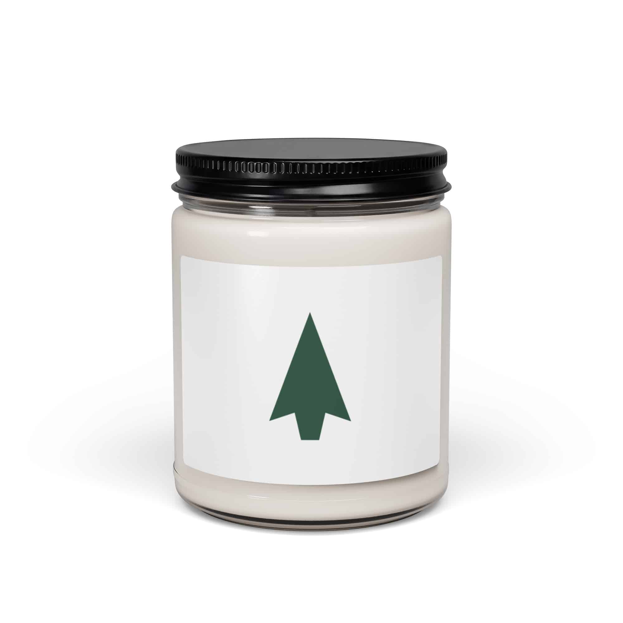 Forest Green Solid Arrowhead Candle