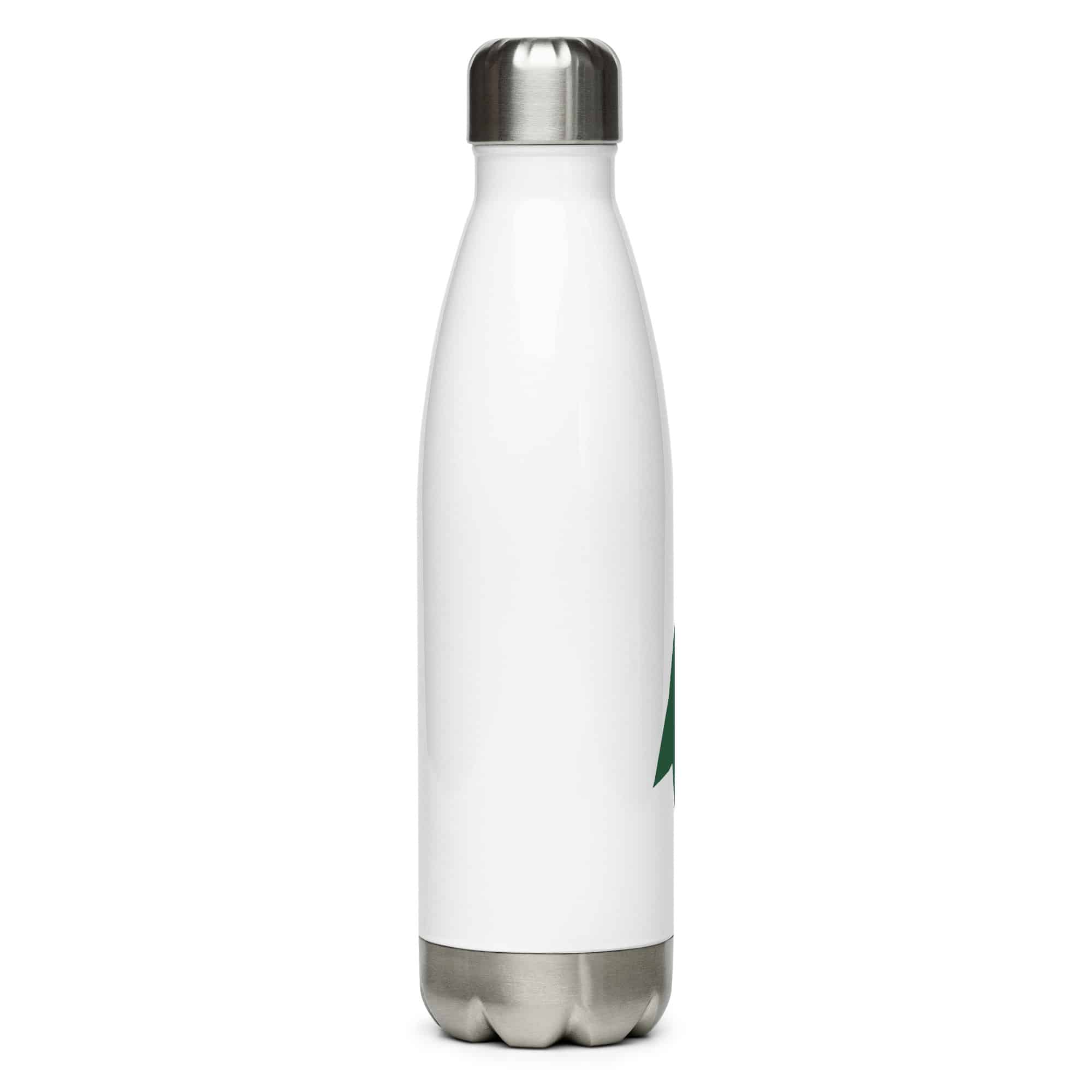 Forest Green Solid Arrowhead Water Bottle
