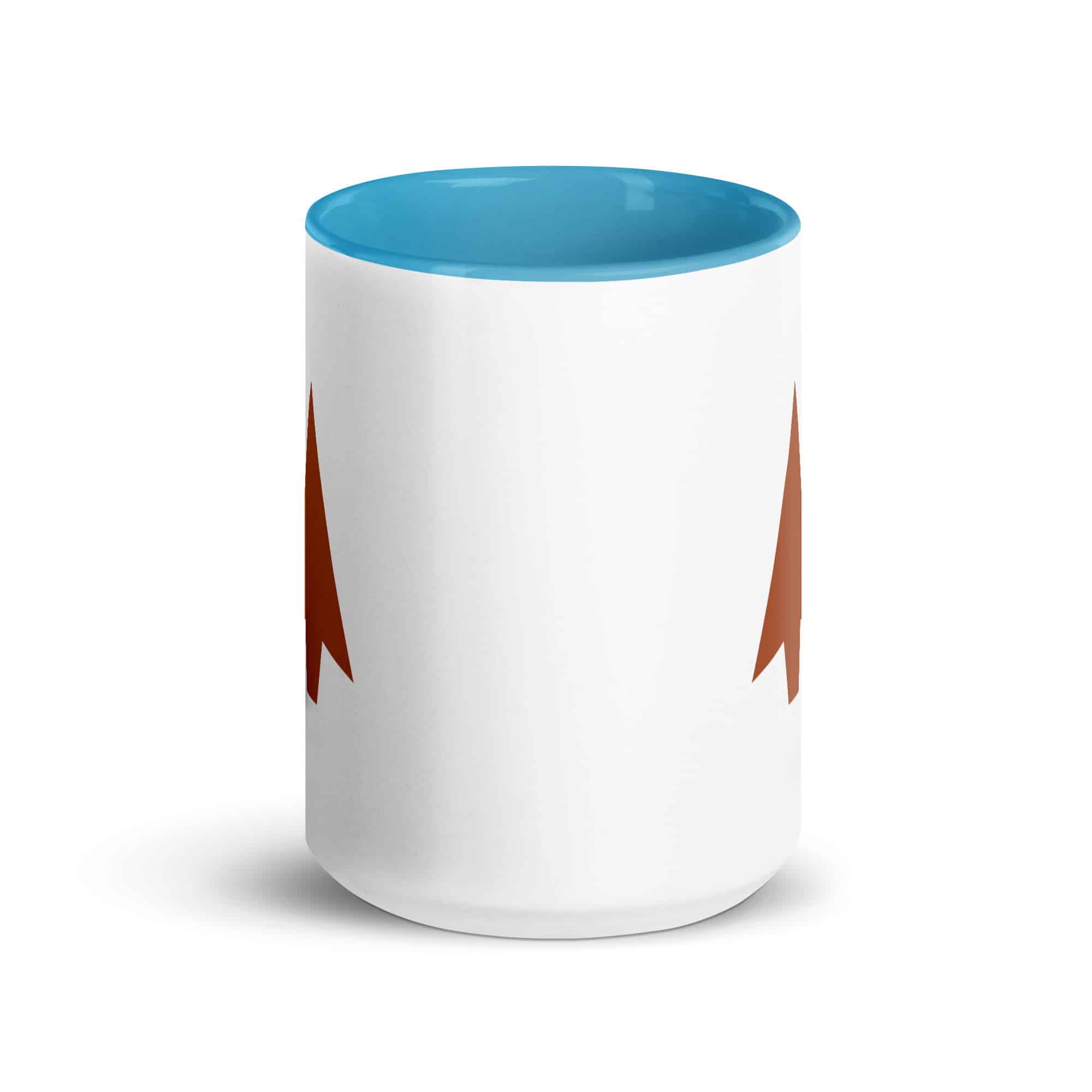 Terracotta Solid Arrowhead Color Inside Mug