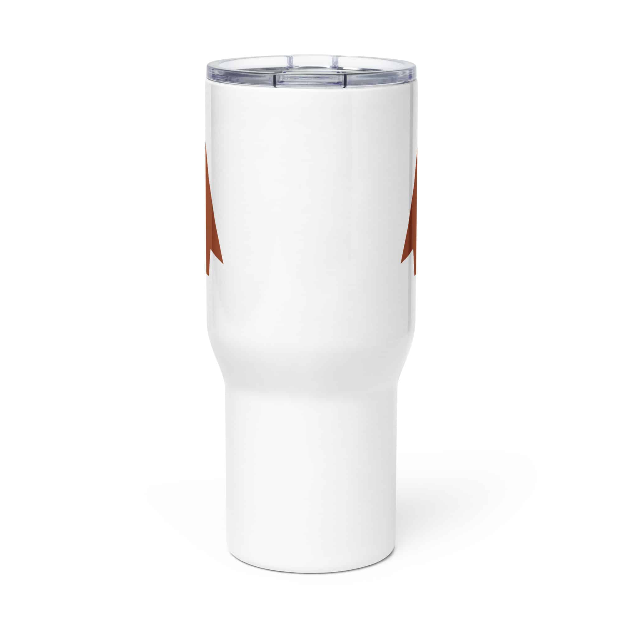 Terracotta Solid Arrowhead Travel Mug
