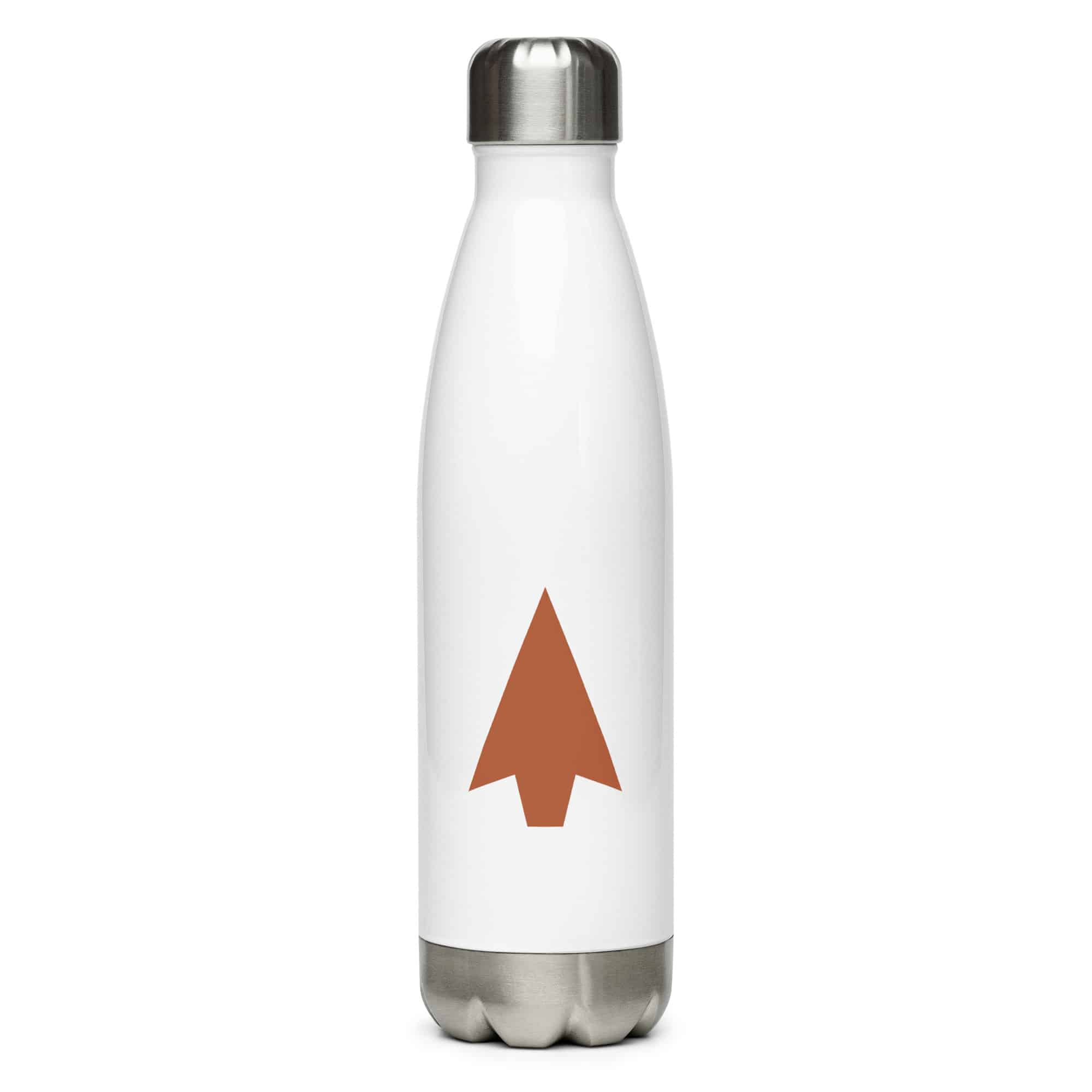 Terracotta Solid Arrowhead Water Bottle