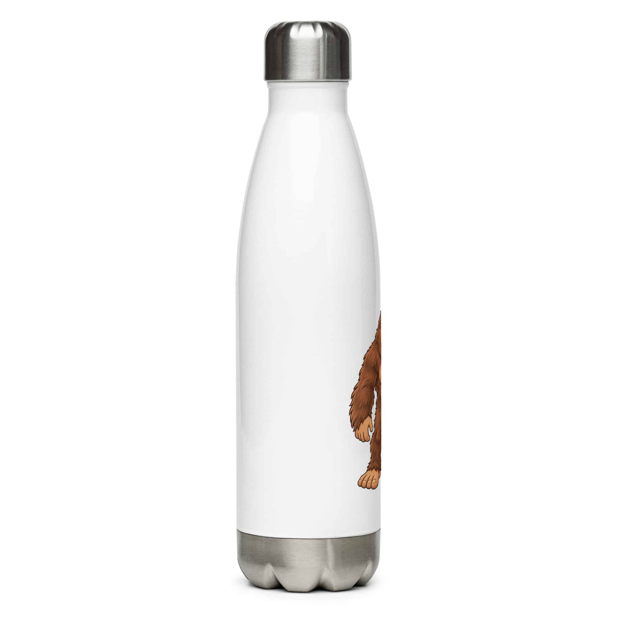 Friendly Waving Bigfoot Water Bottle