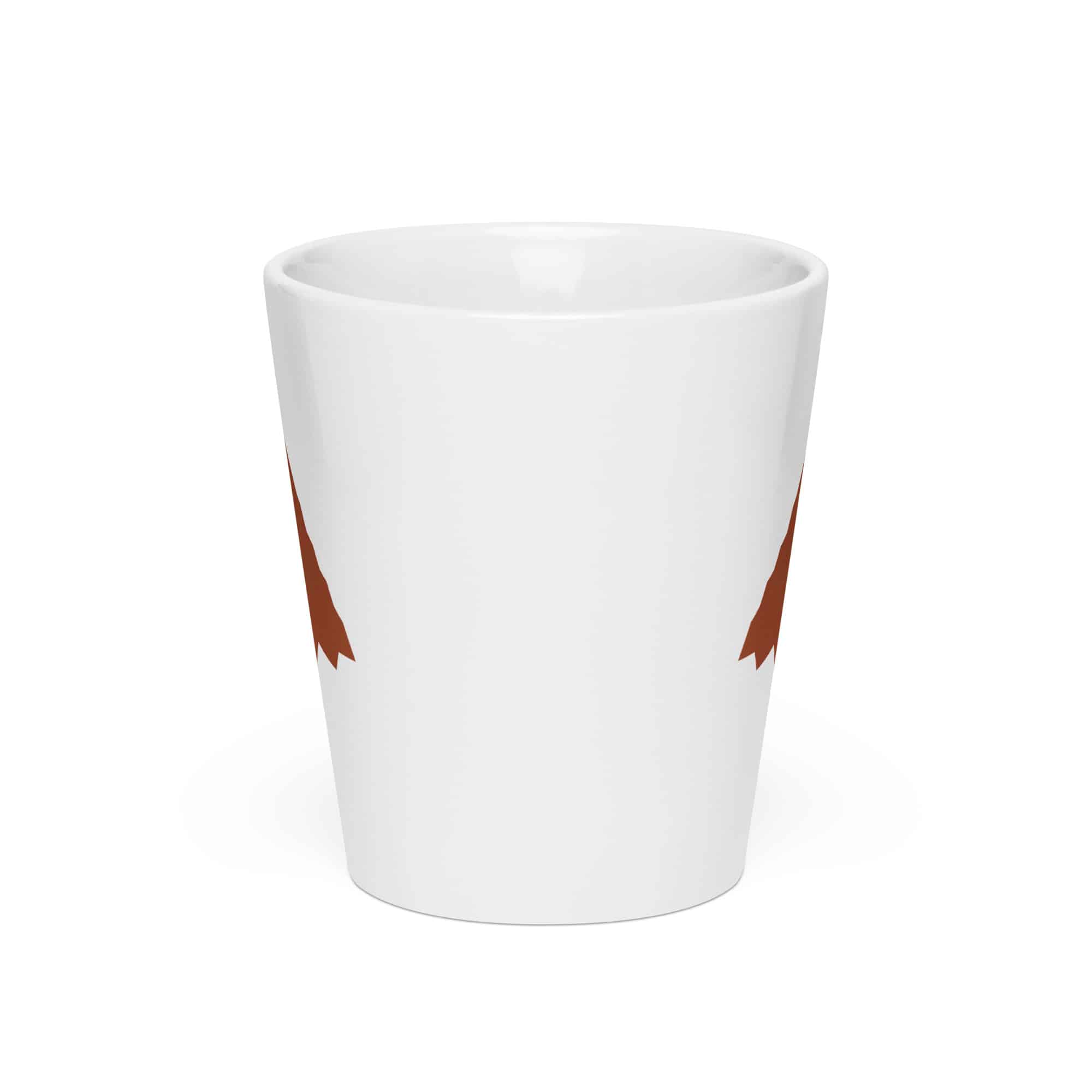 Terracotta Knapped Flint Arrowhead Latte Mug