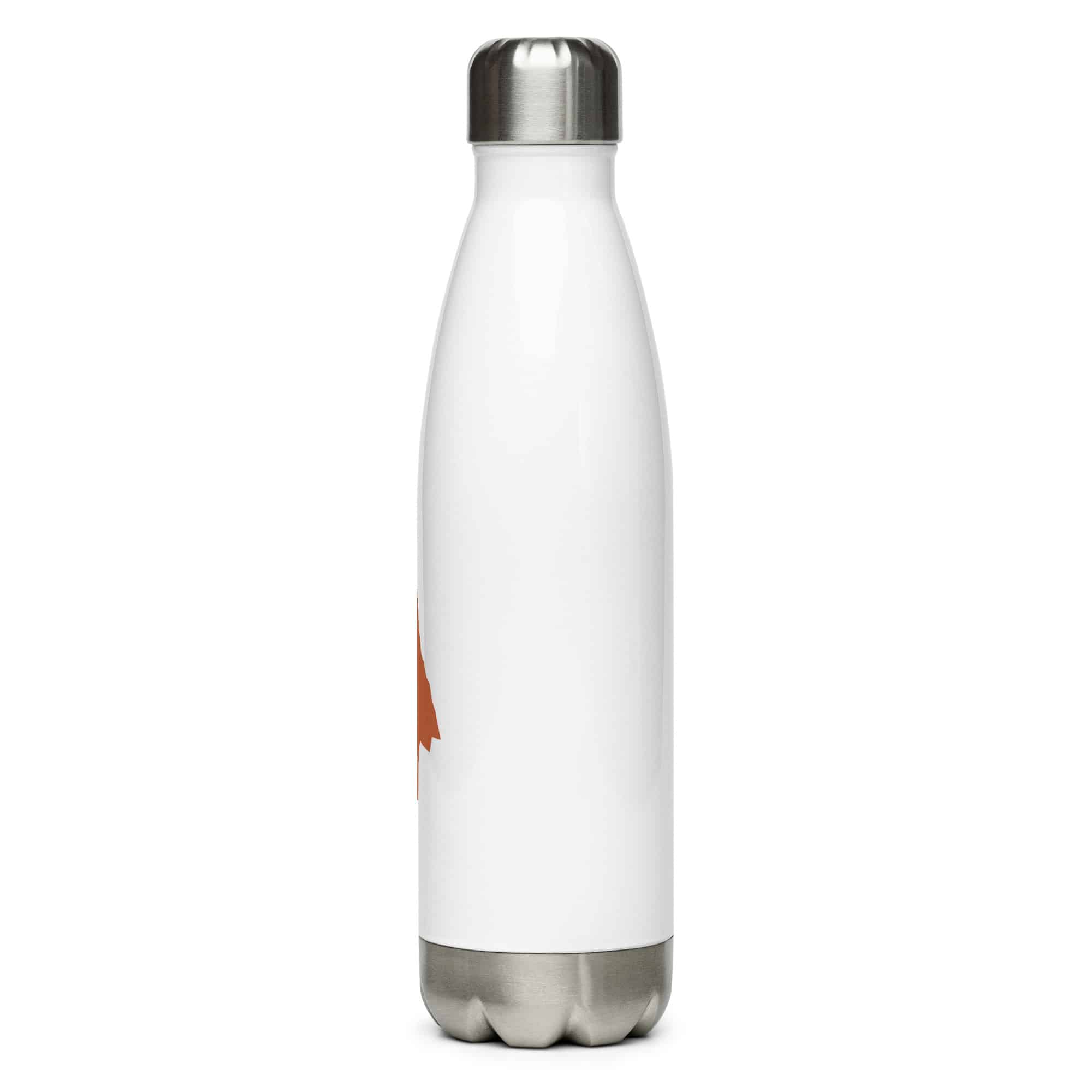 Terracotta Knapped Flint Arrowhead Water Bottle