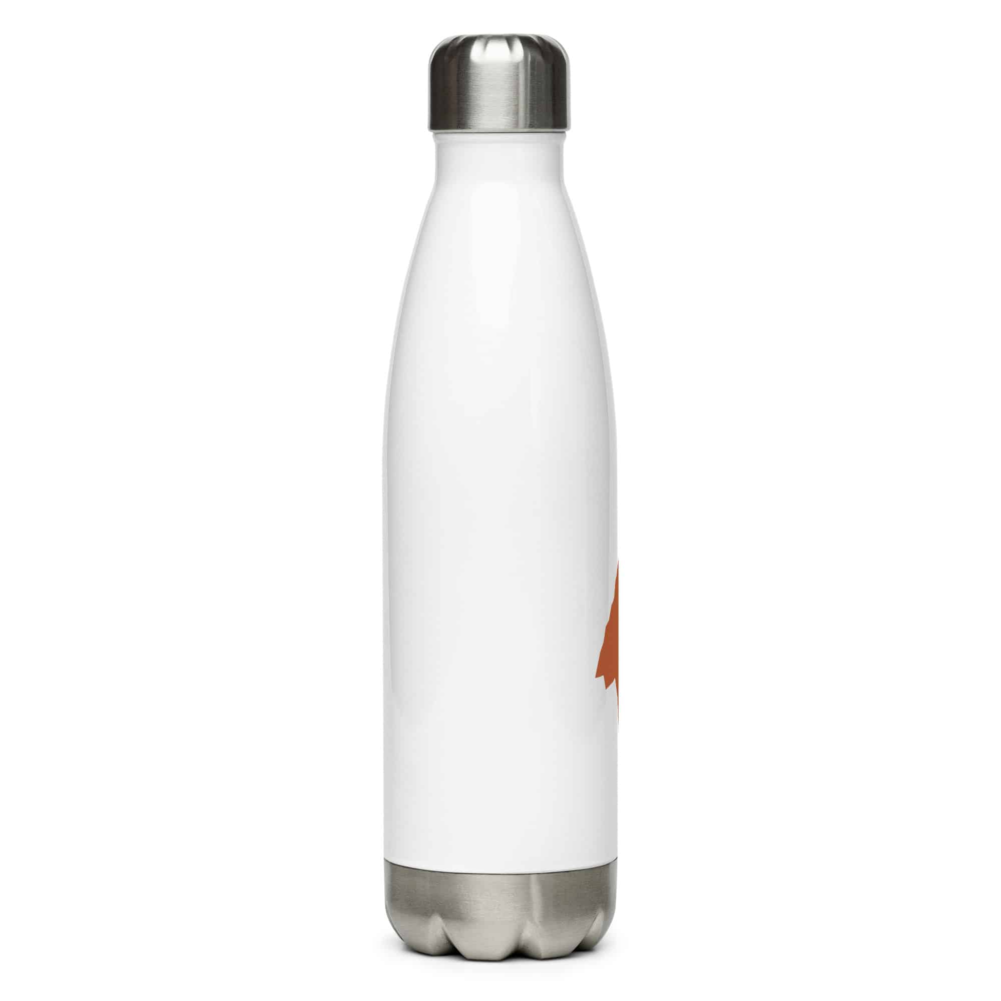 Terracotta Knapped Flint Arrowhead Water Bottle
