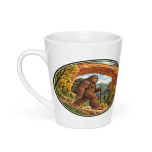 03 Gorge Arch Hiker Latte Mug - 12 oz - Main
