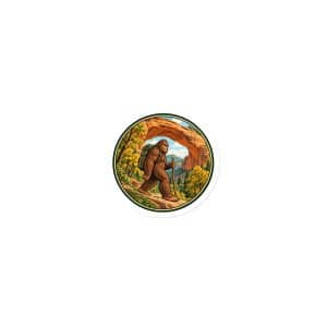 03 Gorge Arch Hiker Die-Cut Magnet - 3″×3″ - Main