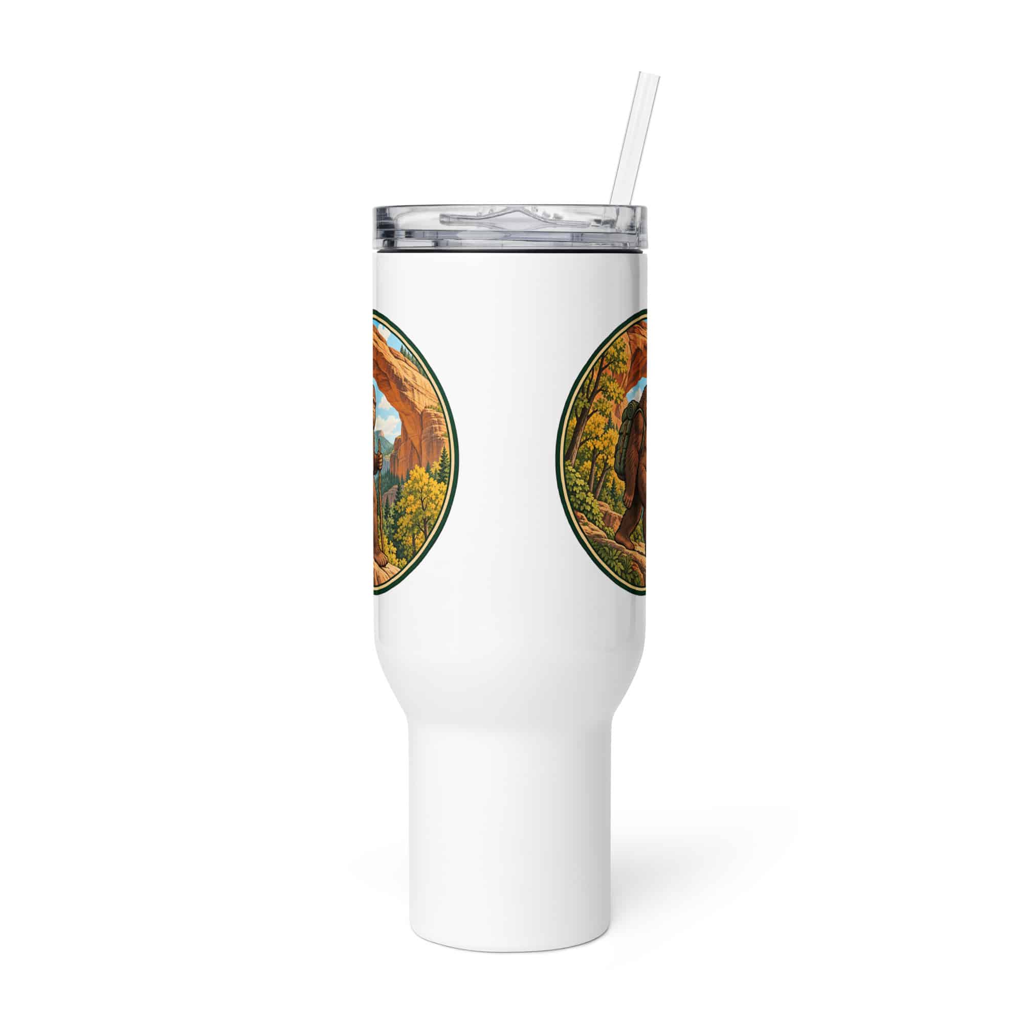 Bigfoot Sandstone Arch Hiker Travel Mug