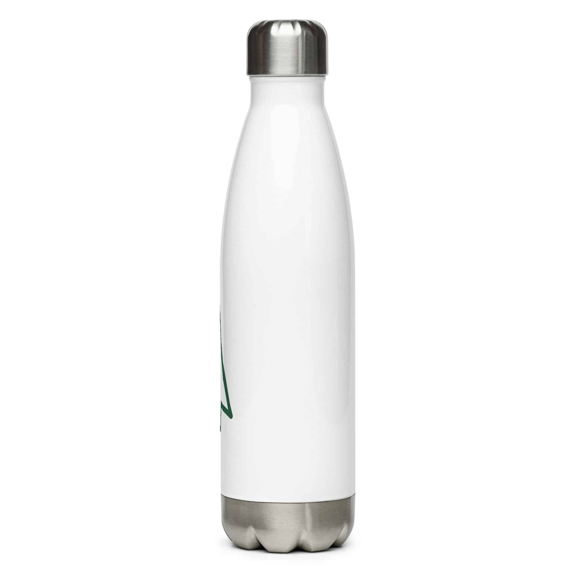 Forest Green Open Arrowhead Water Bottle
