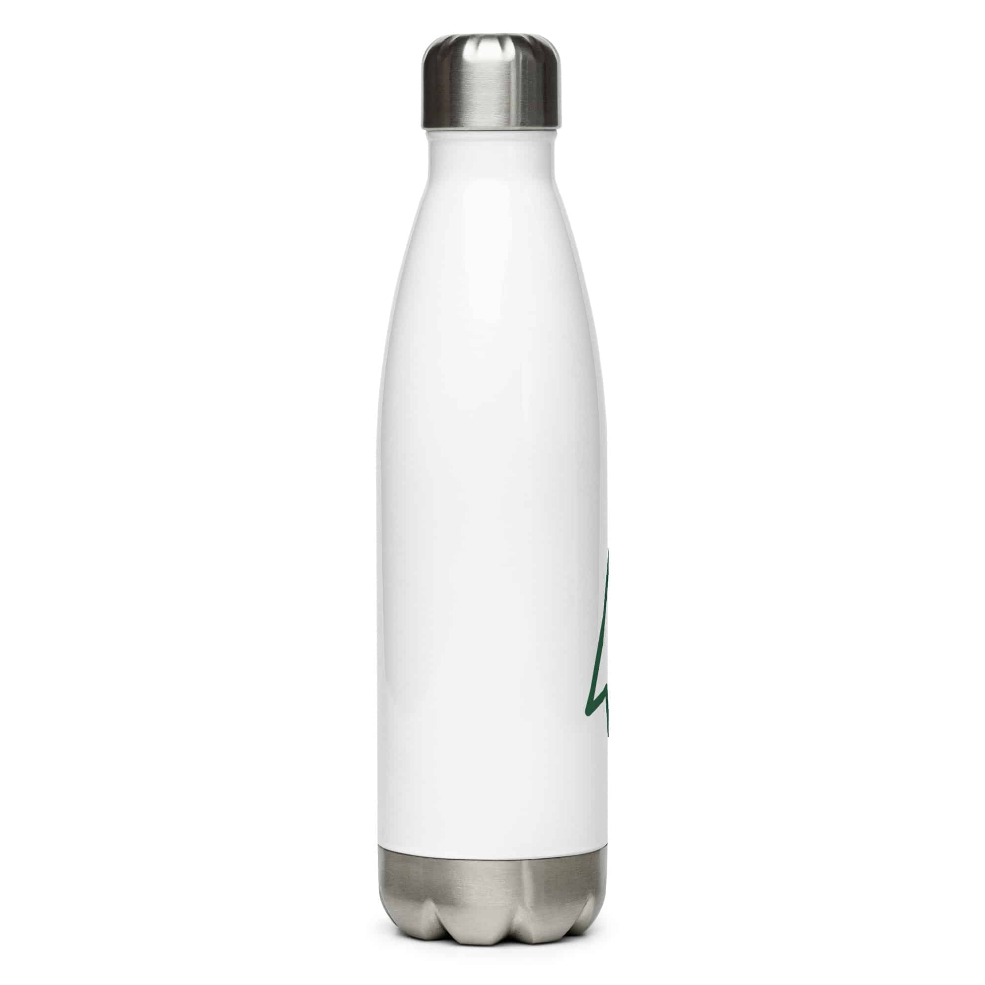 Forest Green Open Arrowhead Water Bottle