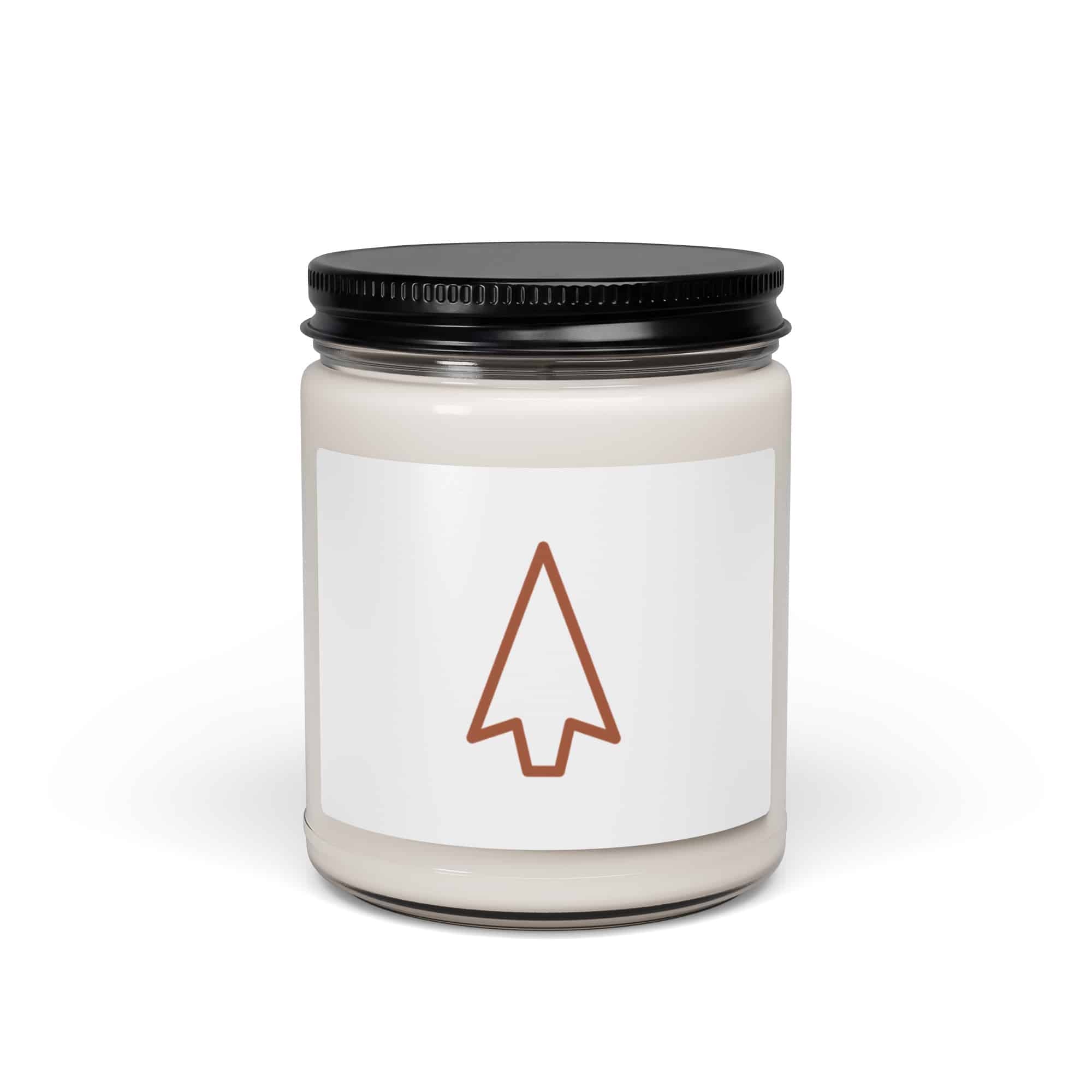 Terracotta Open Arrowhead Candle
