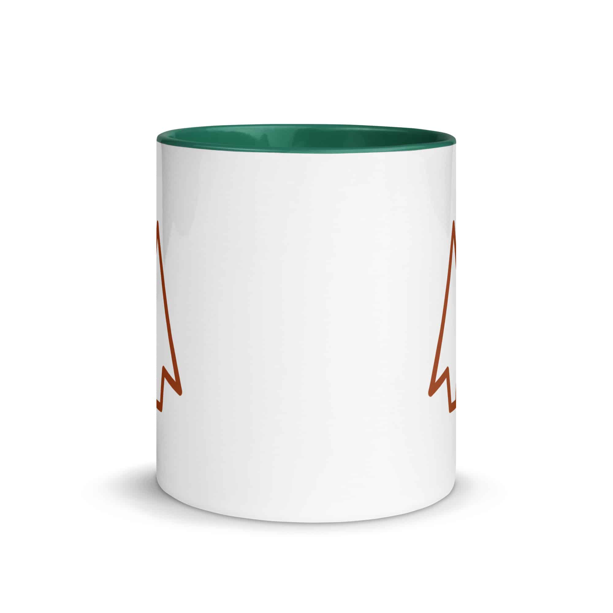 Terracotta Open Arrowhead Color Inside Mug