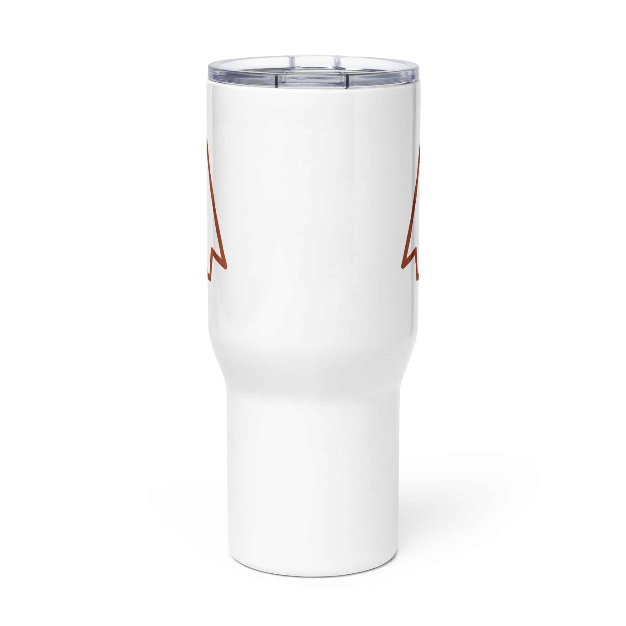 Terracotta Open Arrowhead Travel Mug