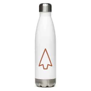 03 Open Arrowhead Terracotta Stainless Steel Water Bottle - 17 oz - Main