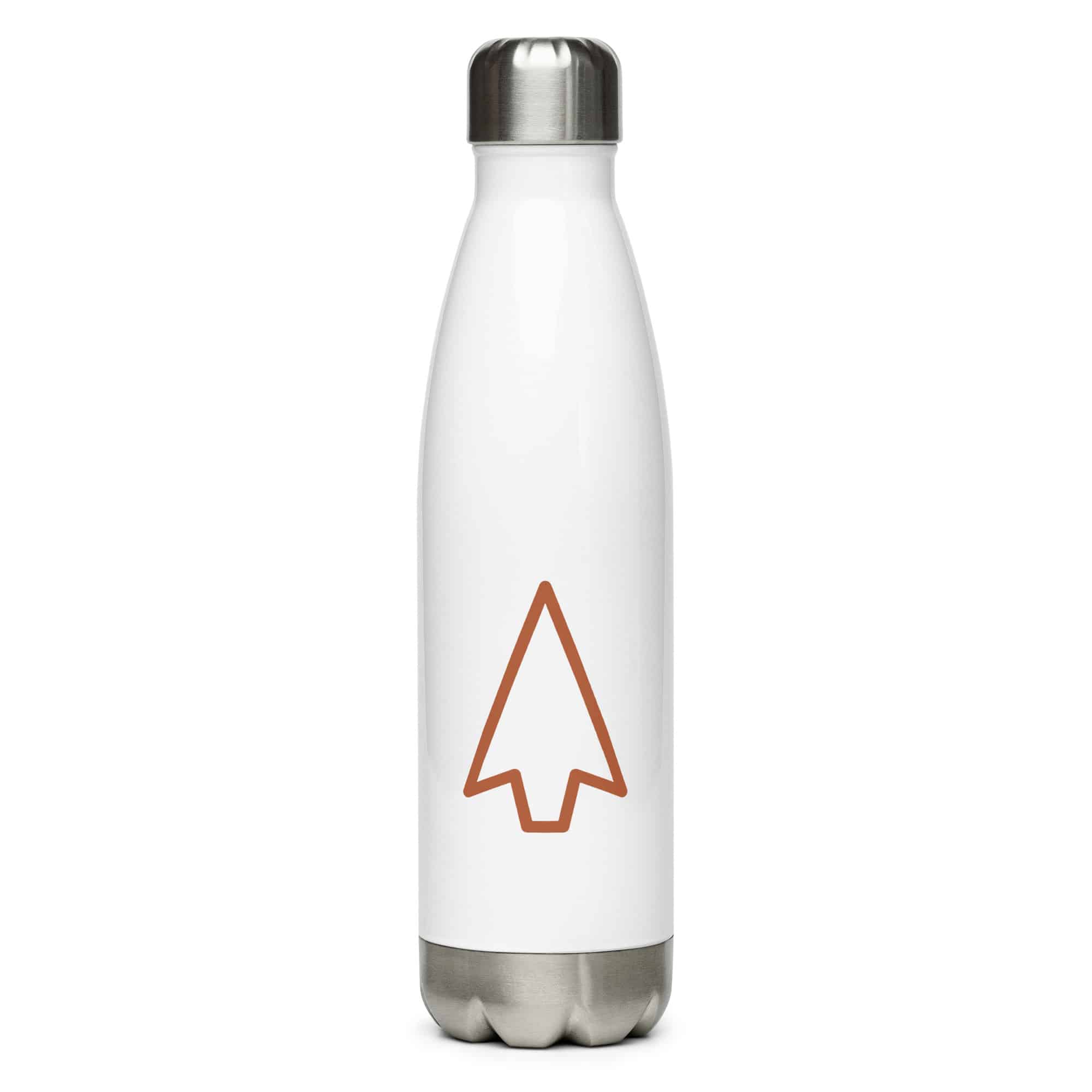 Terracotta Open Arrowhead Water Bottle