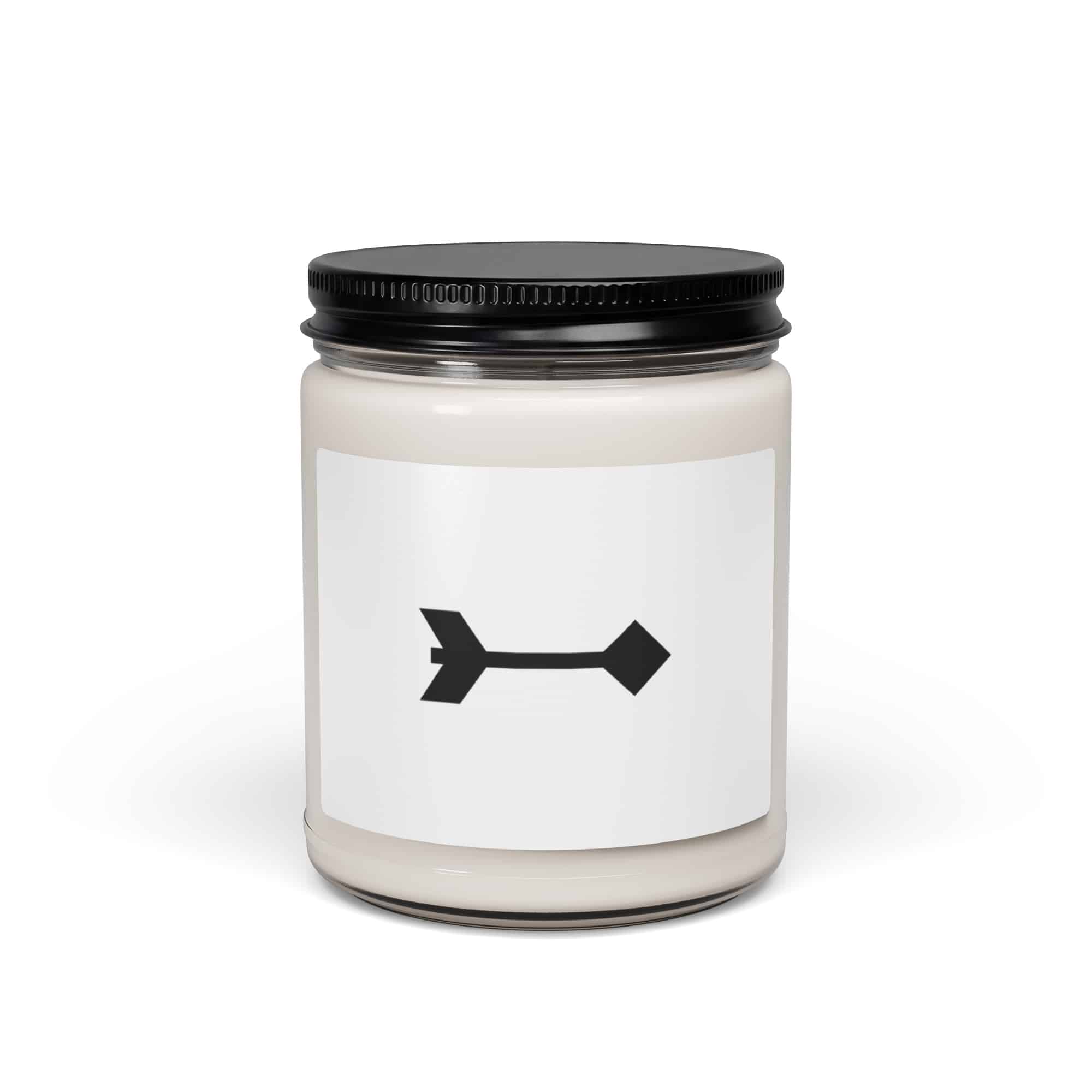 Black Feather Shaft Arrow Candle
