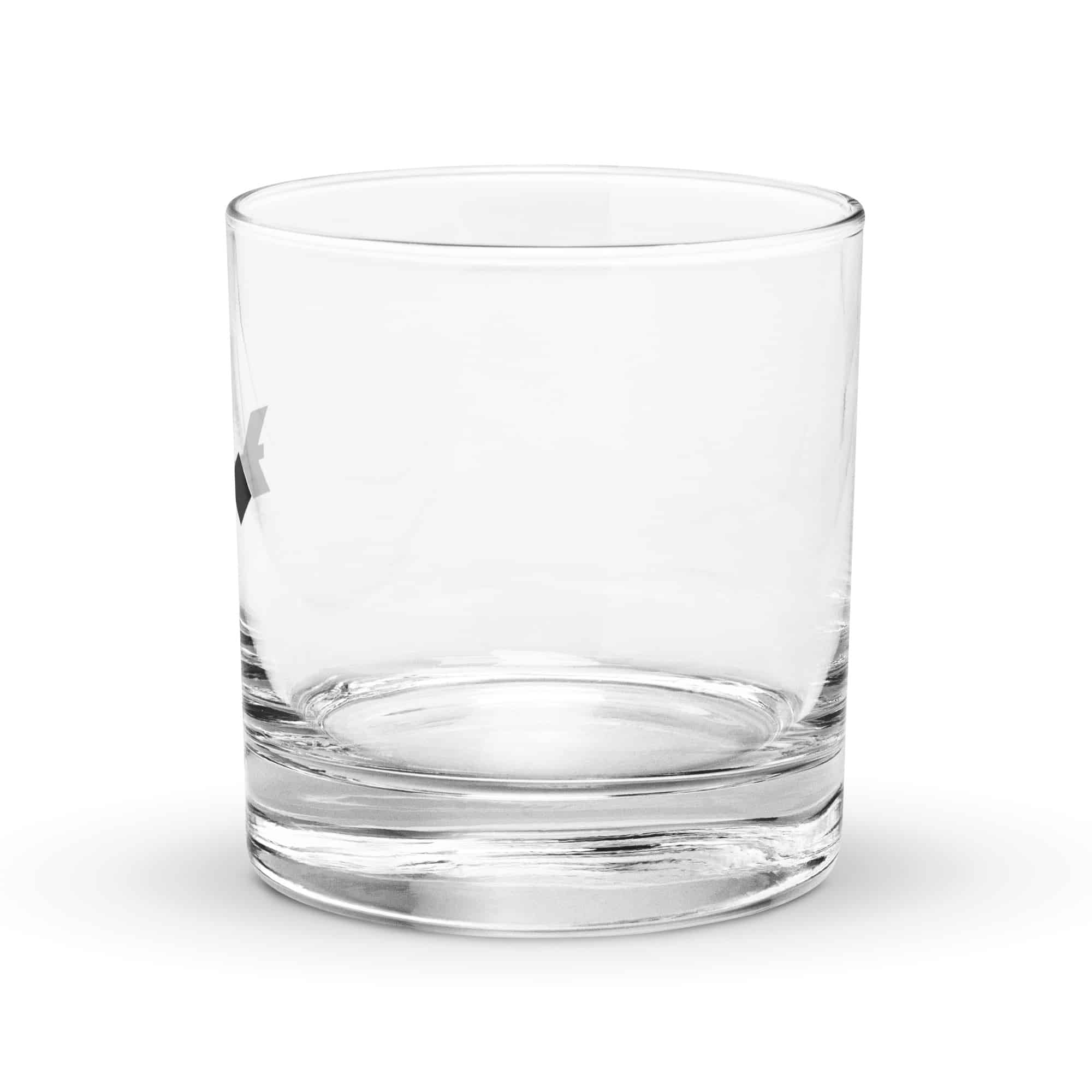 Black Feather Shaft Arrow Rocks Glass