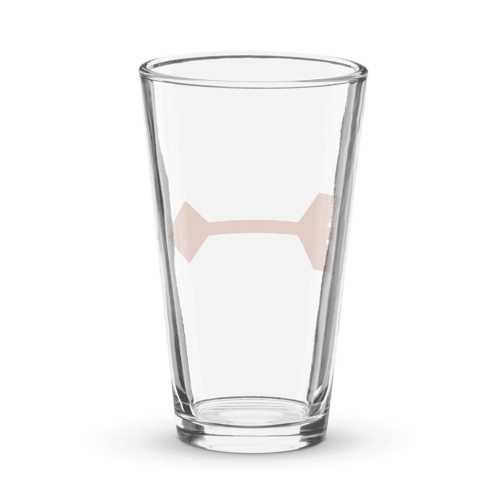 Terracotta Feather Shaft Arrow Pint Glass