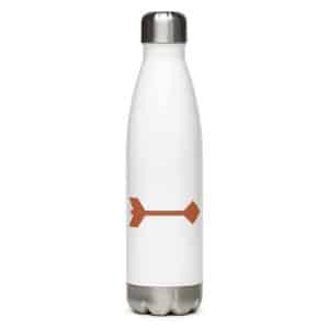 04 Feather Shaft Arrow Terracotta Stainless Steel Water Bottle - 17 oz - Main