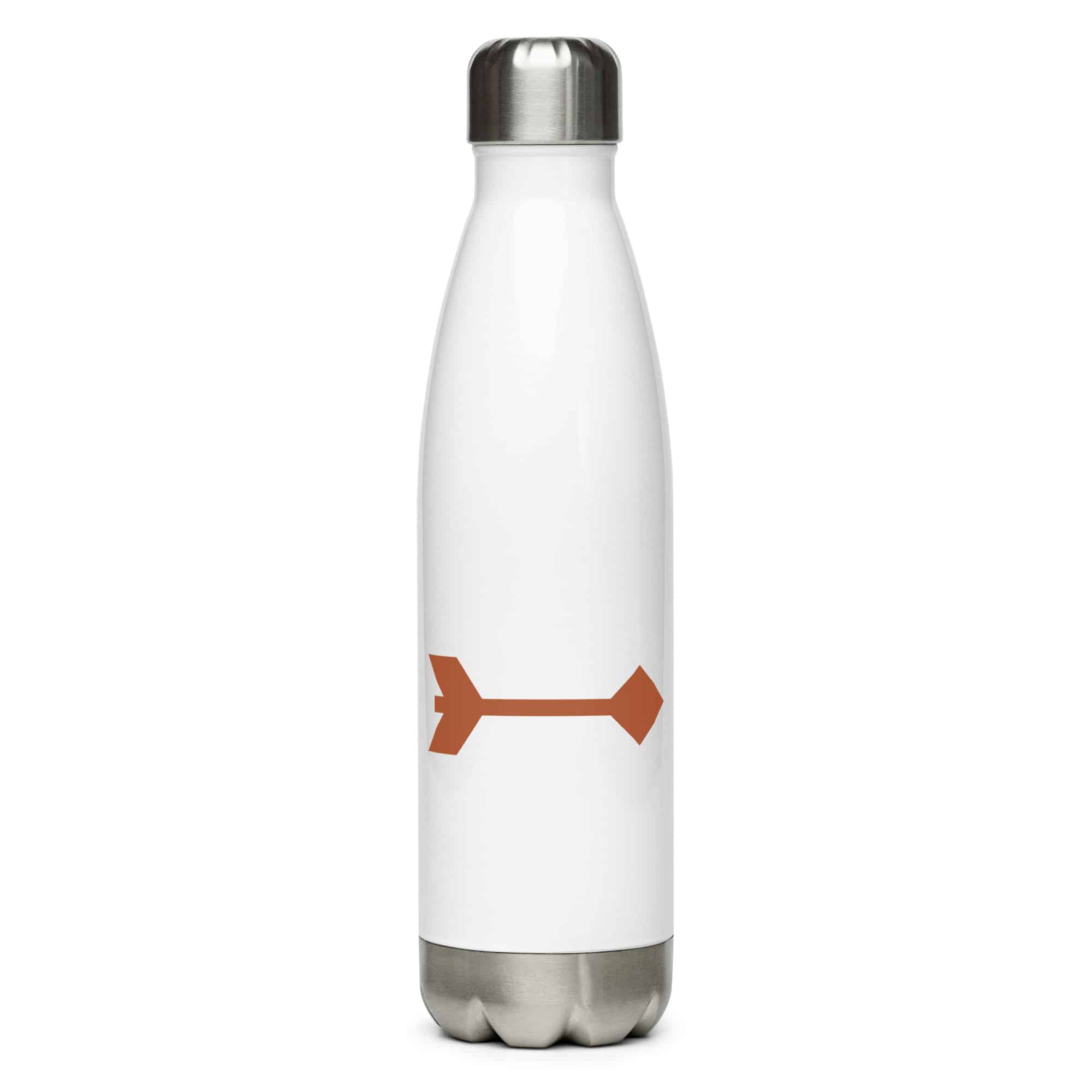 Terracotta Feather Shaft Arrow Water Bottle