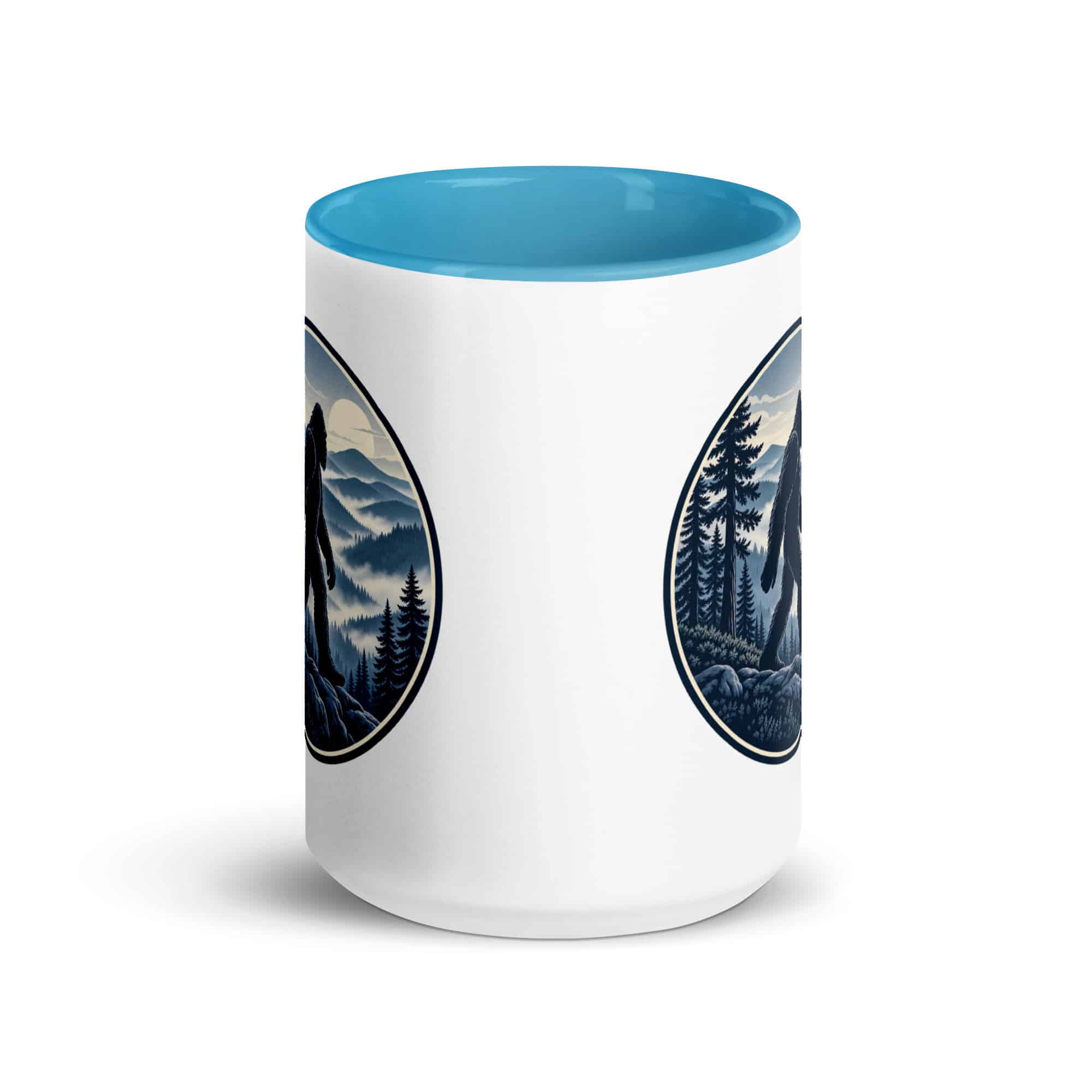 Smoky Ridge Wanderer Bigfoot Color Inside Mug