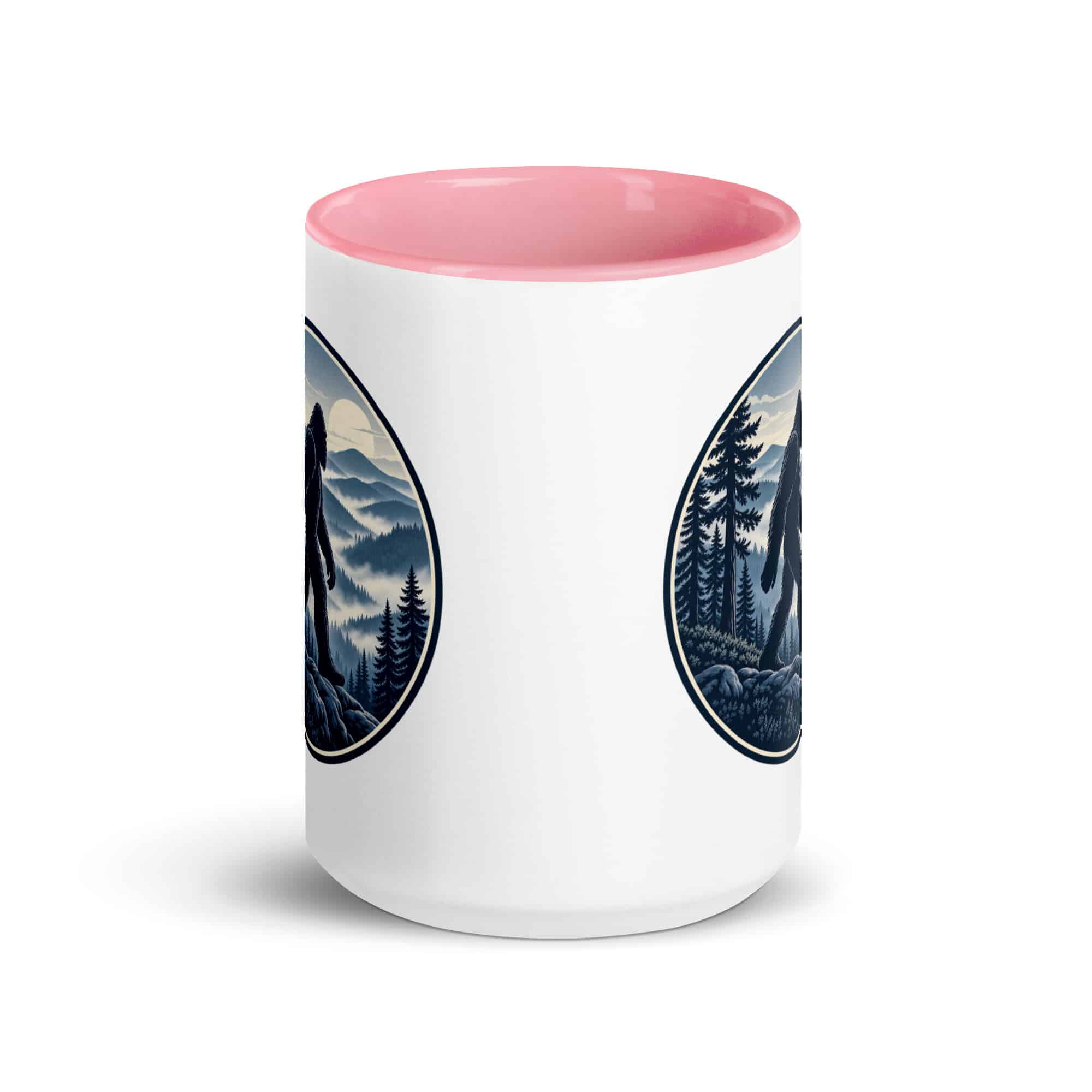 Smoky Ridge Wanderer Bigfoot Color Inside Mug