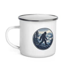 04 Smoky Ridge Wanderer Enamel Camp Mug - 12 oz - Left