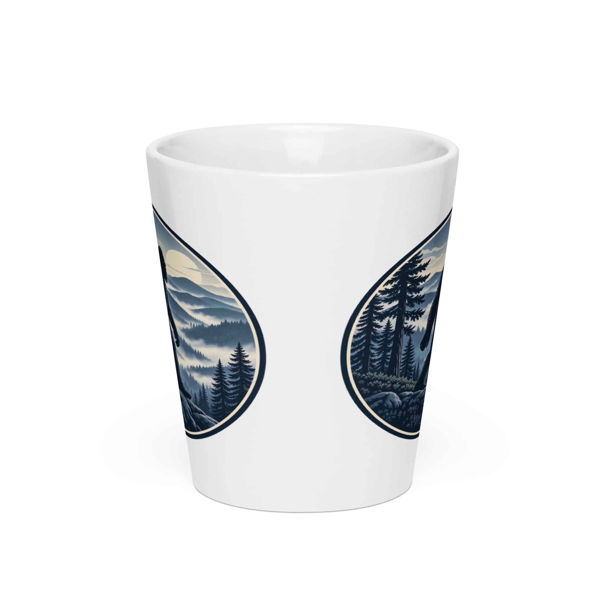 Bigfoot Smoky Mountain Wanderer Latte Mug