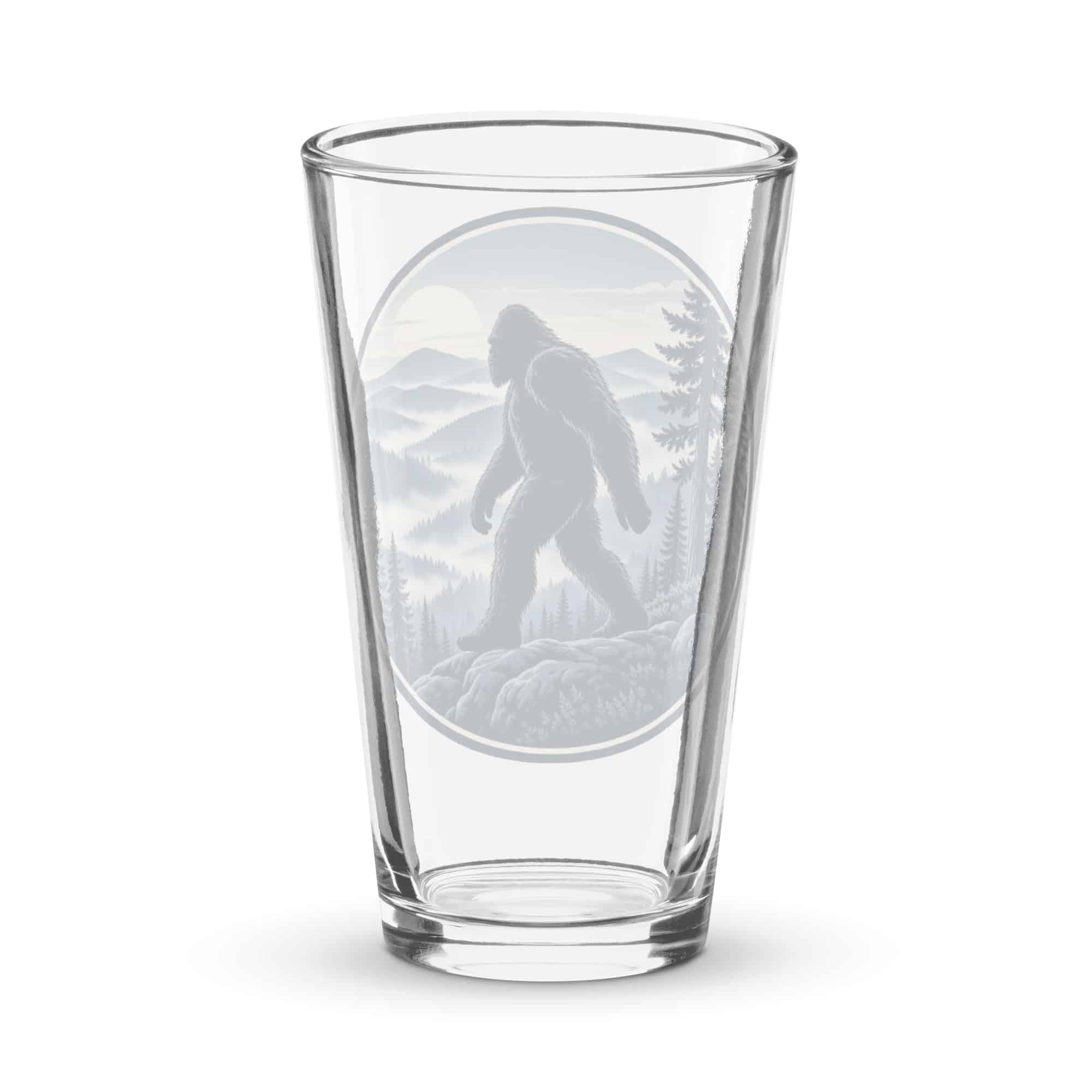 Smoky Ridge Bigfoot Wanderer Pint Glass