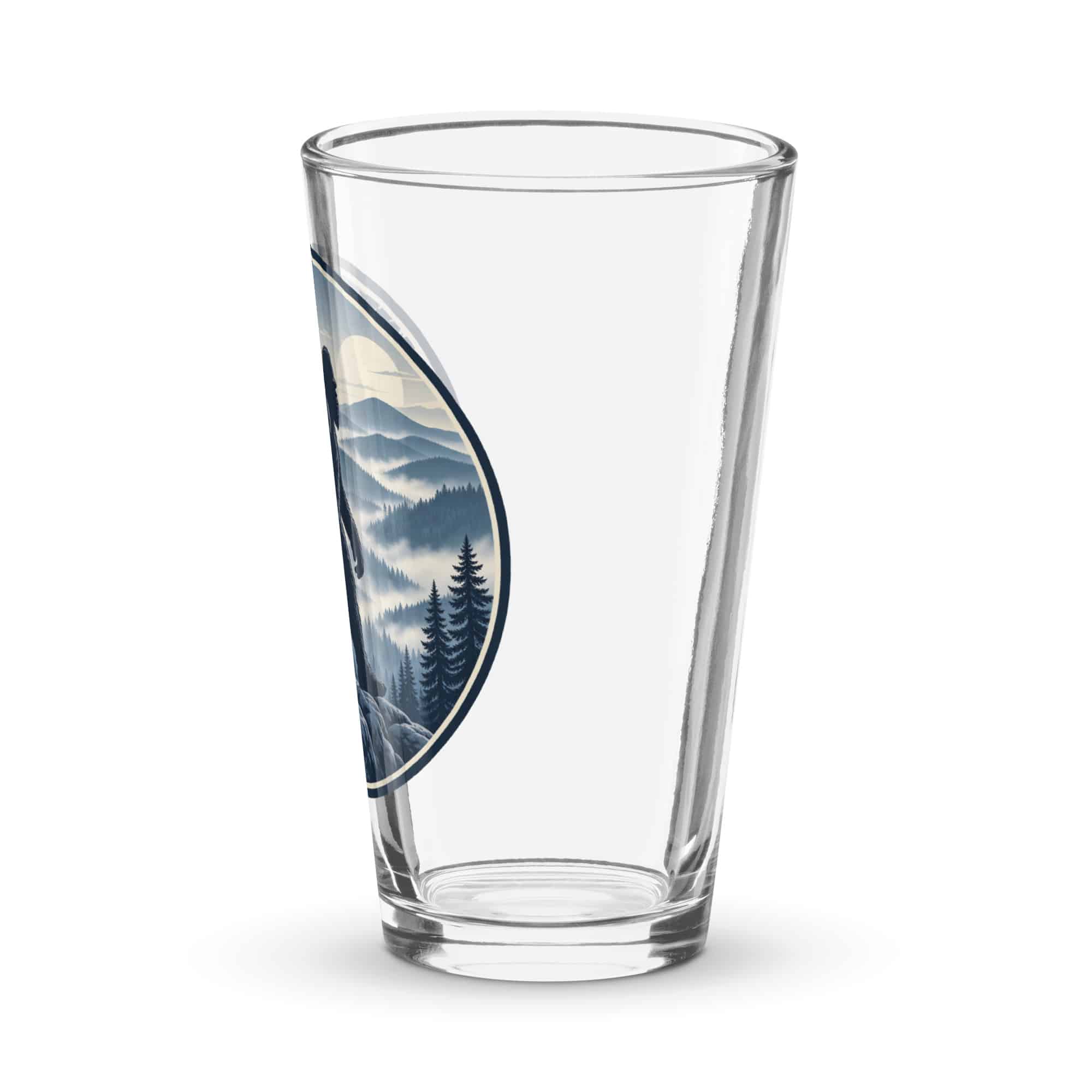 Smoky Ridge Bigfoot Wanderer Pint Glass