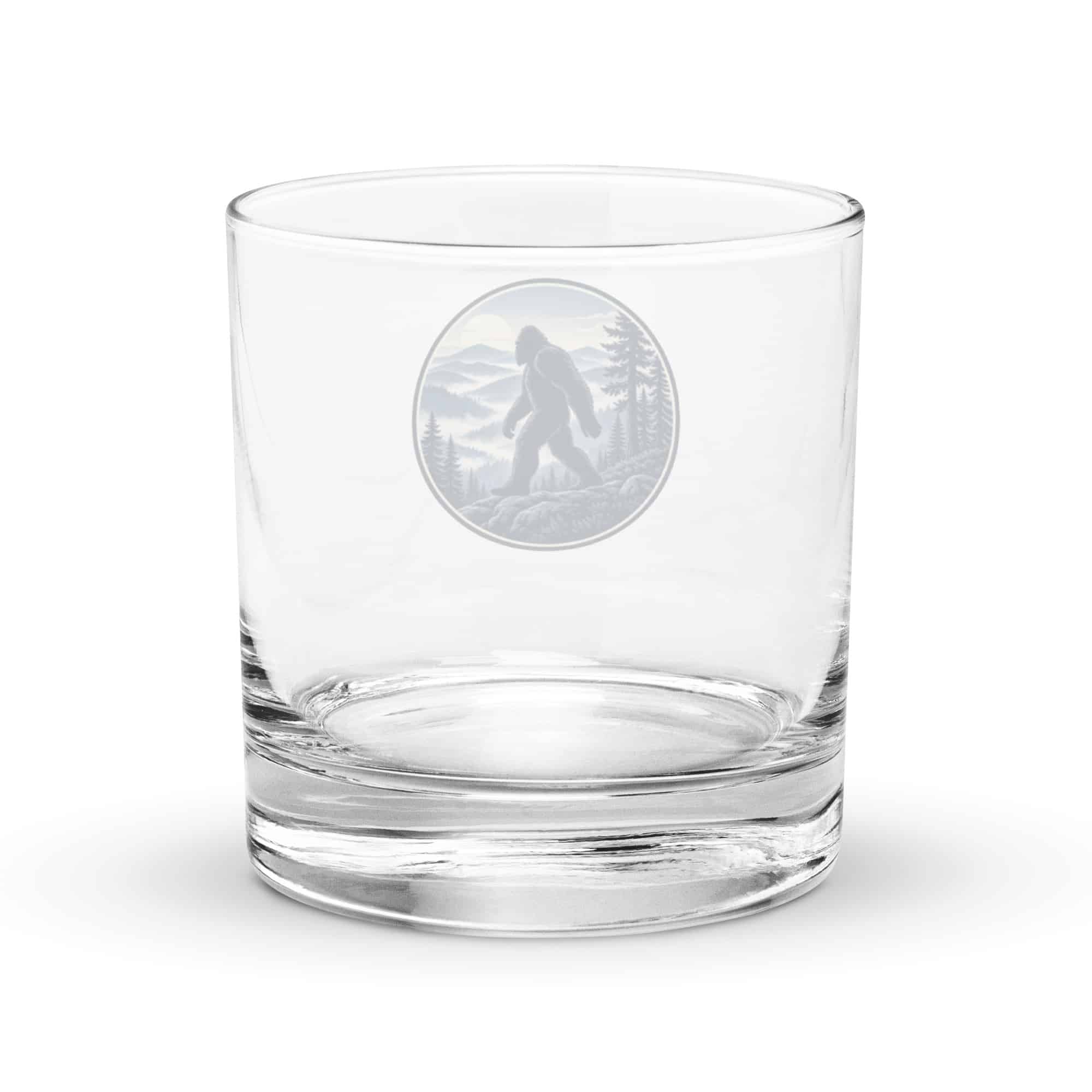 Smoky Ridge Bigfoot Wanderer Rocks Glass